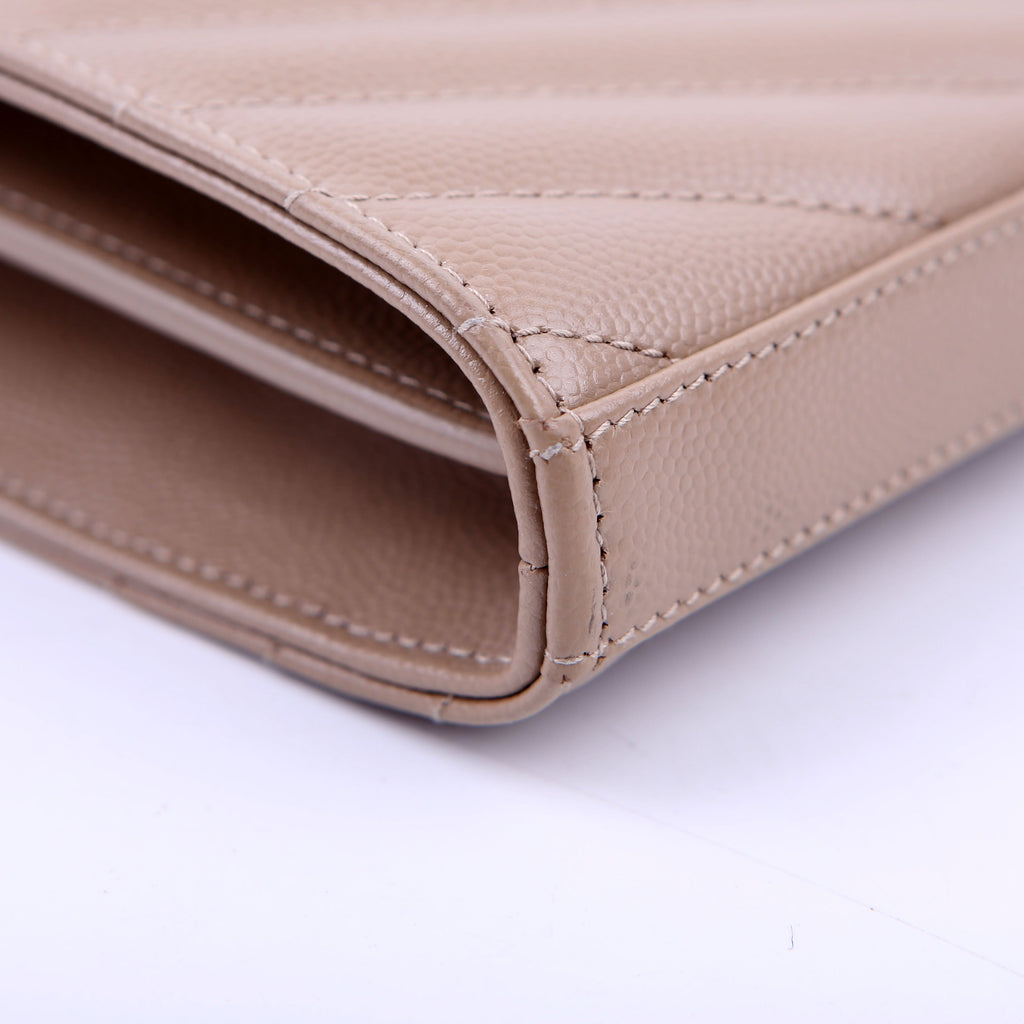 Grain De Chain Wallet 377828 Taupe
