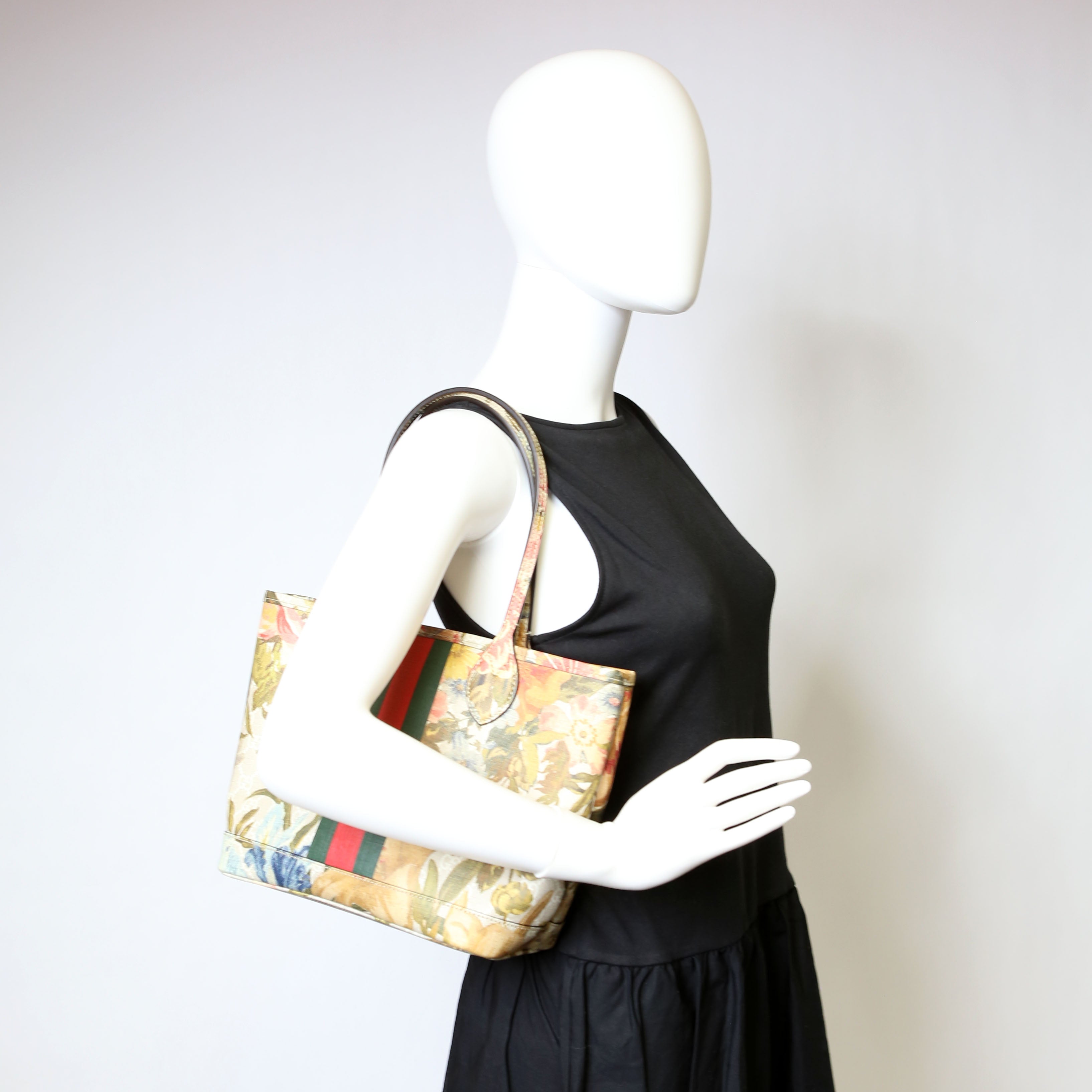 726762 Ophidia Water Flora Tote Medium