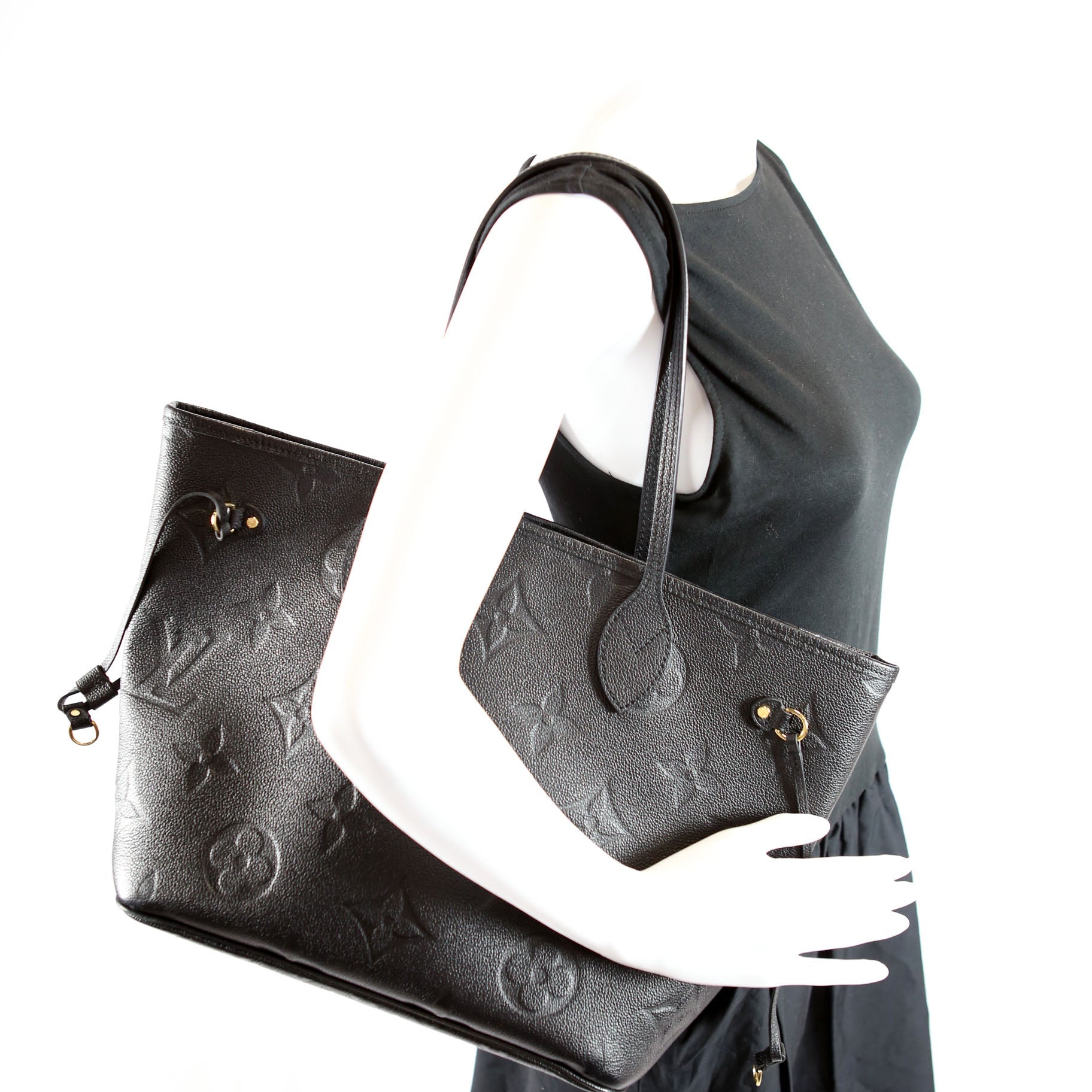Neverfull MM Empreinte Black