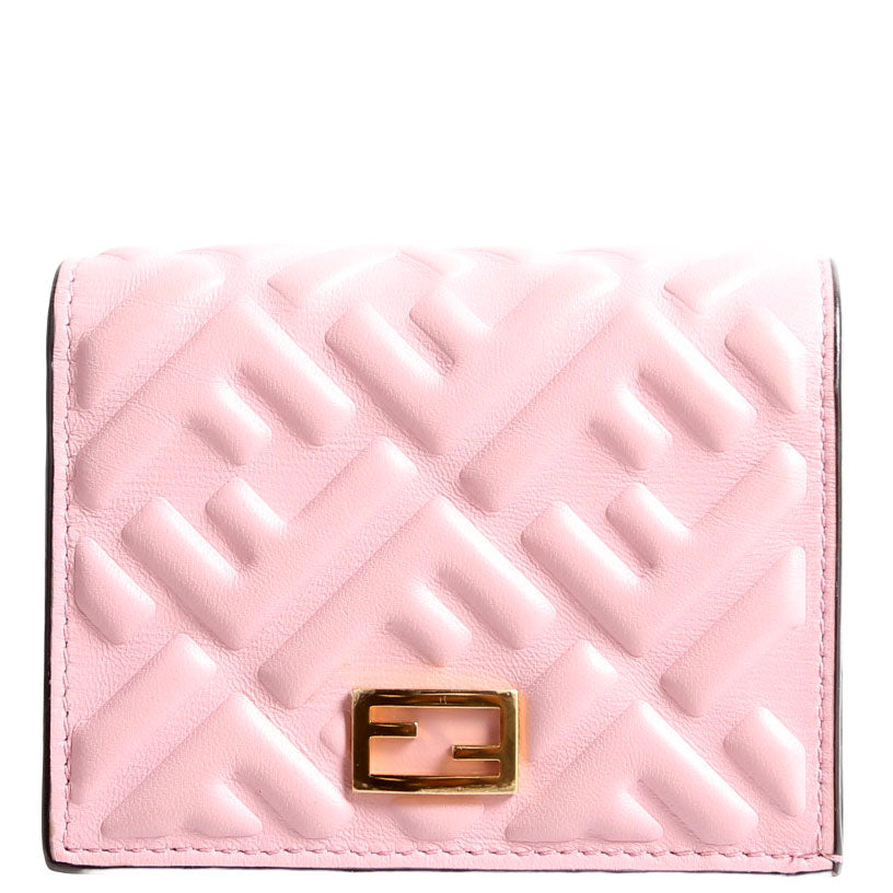 FF Embossed Card Holder Wallet