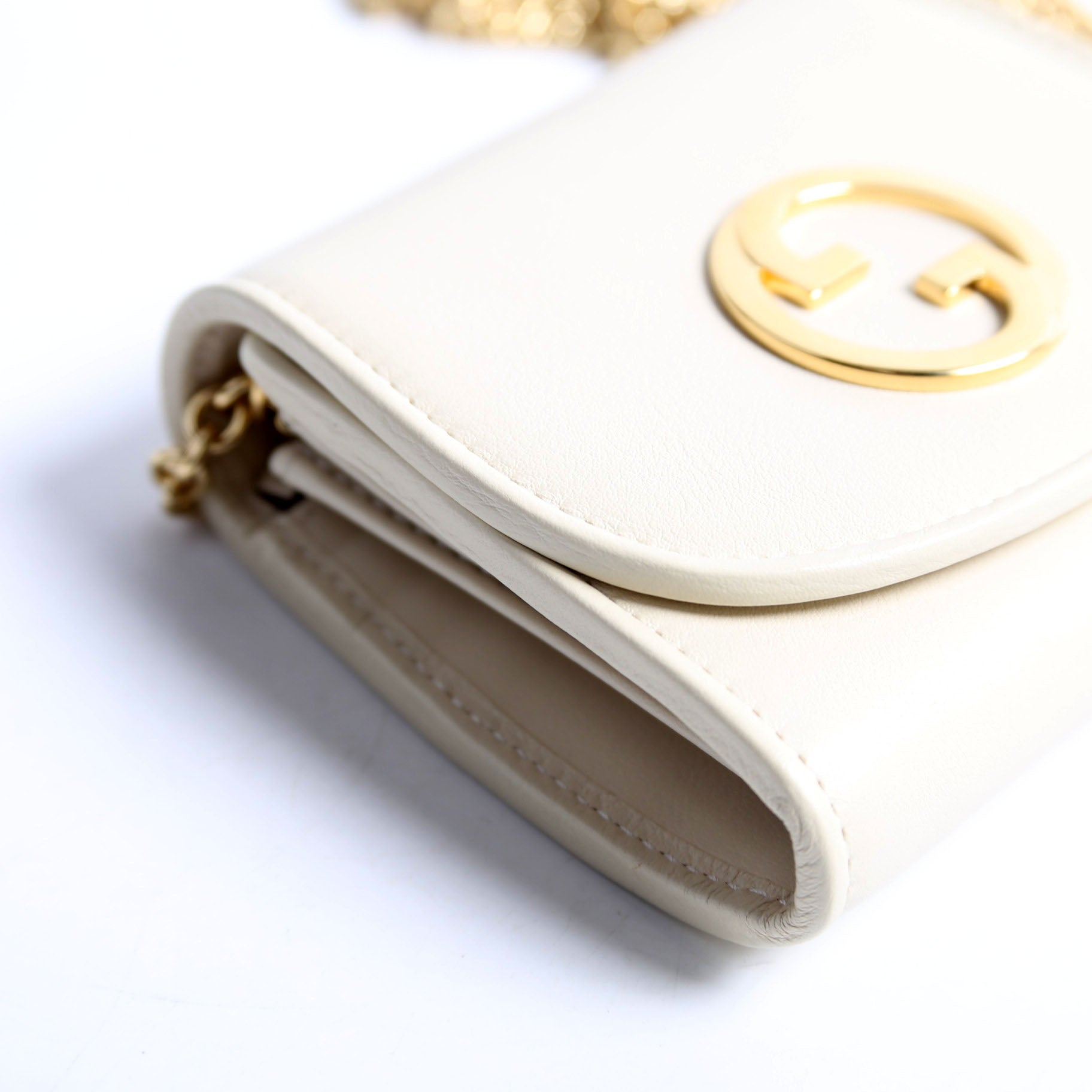 725219 Blondie Leather Chain Wallet