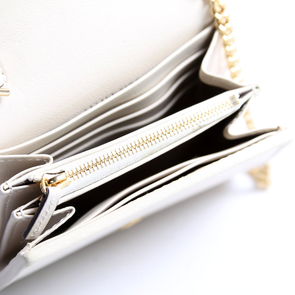 725219 Blondie Leather Chain Wallet