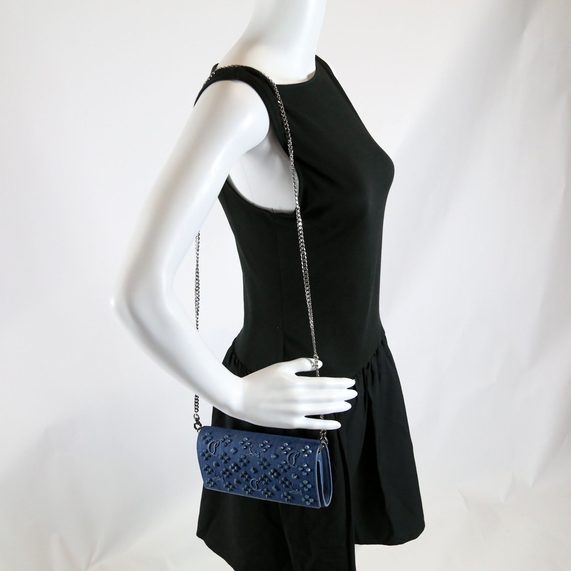 Paloma Denim Wallet On Chain