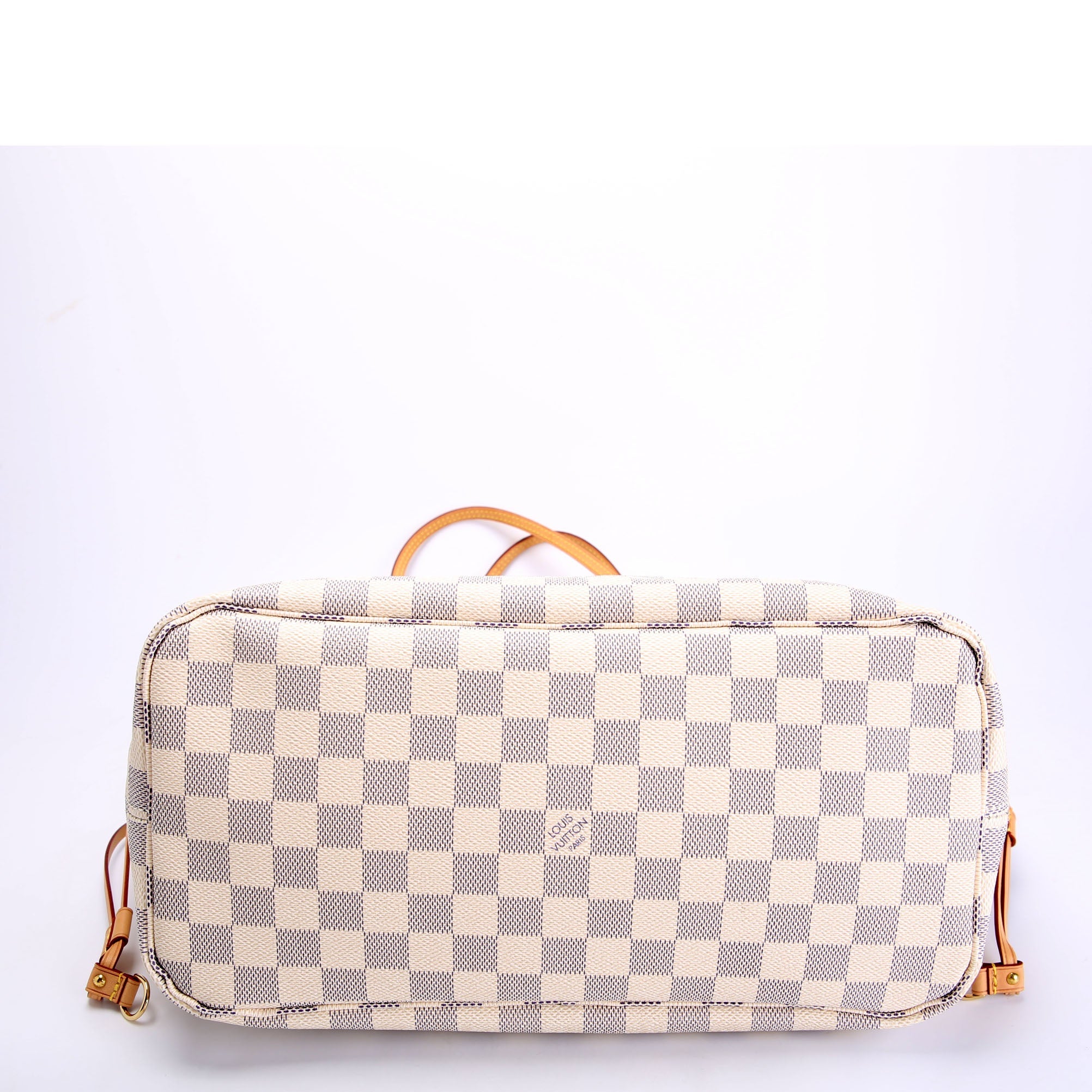 Neverfull With Wallet MM Damier Azur Pink