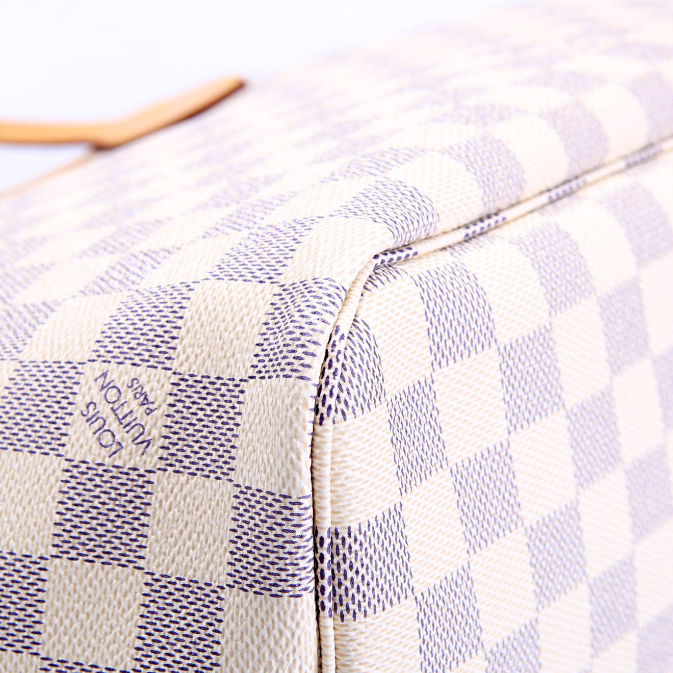 Neverfull With Wallet MM Damier Azur Pink