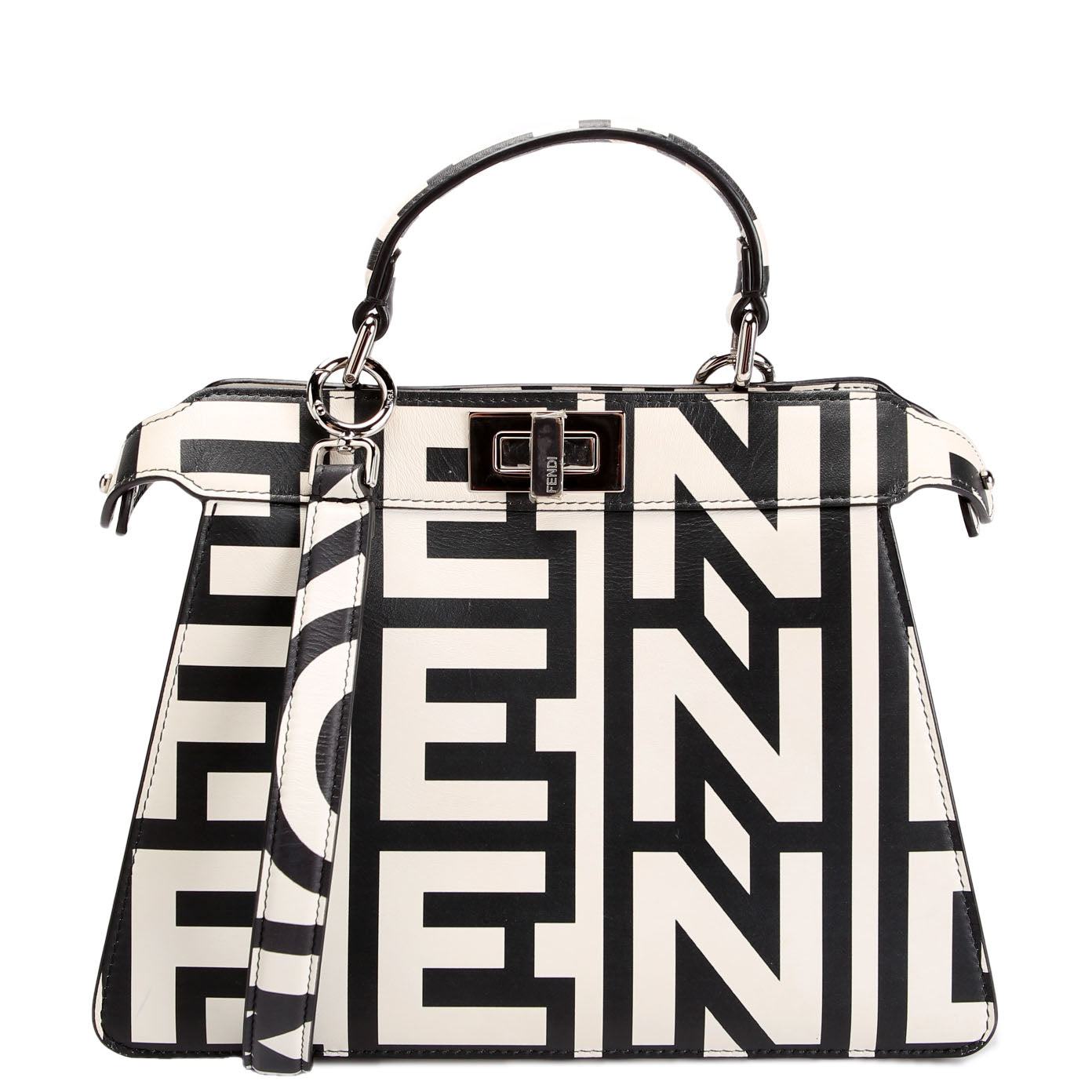X Marc Jacobs Peekaboo ISeeU Small Black and White