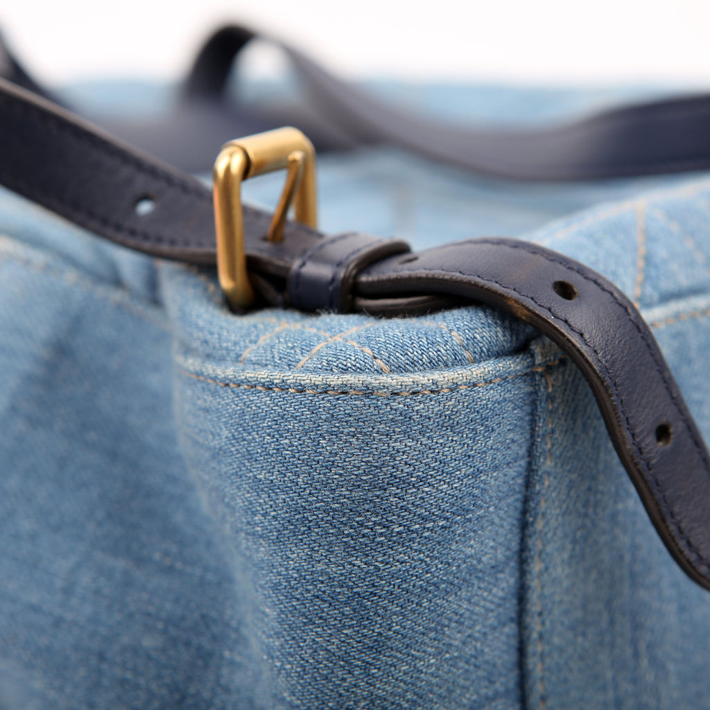 Gucci 476671 Marmont Backpack Denim