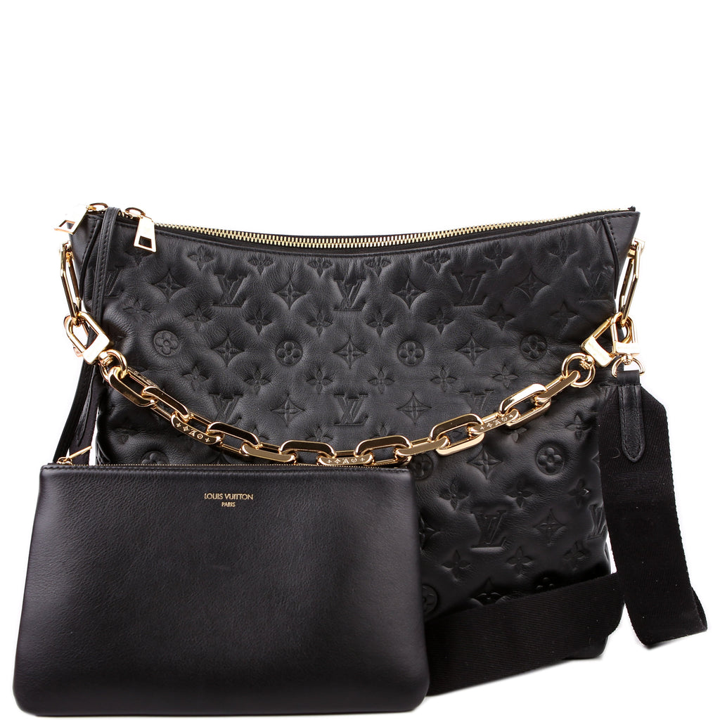 Coussin Hobo MM Lambskin Black