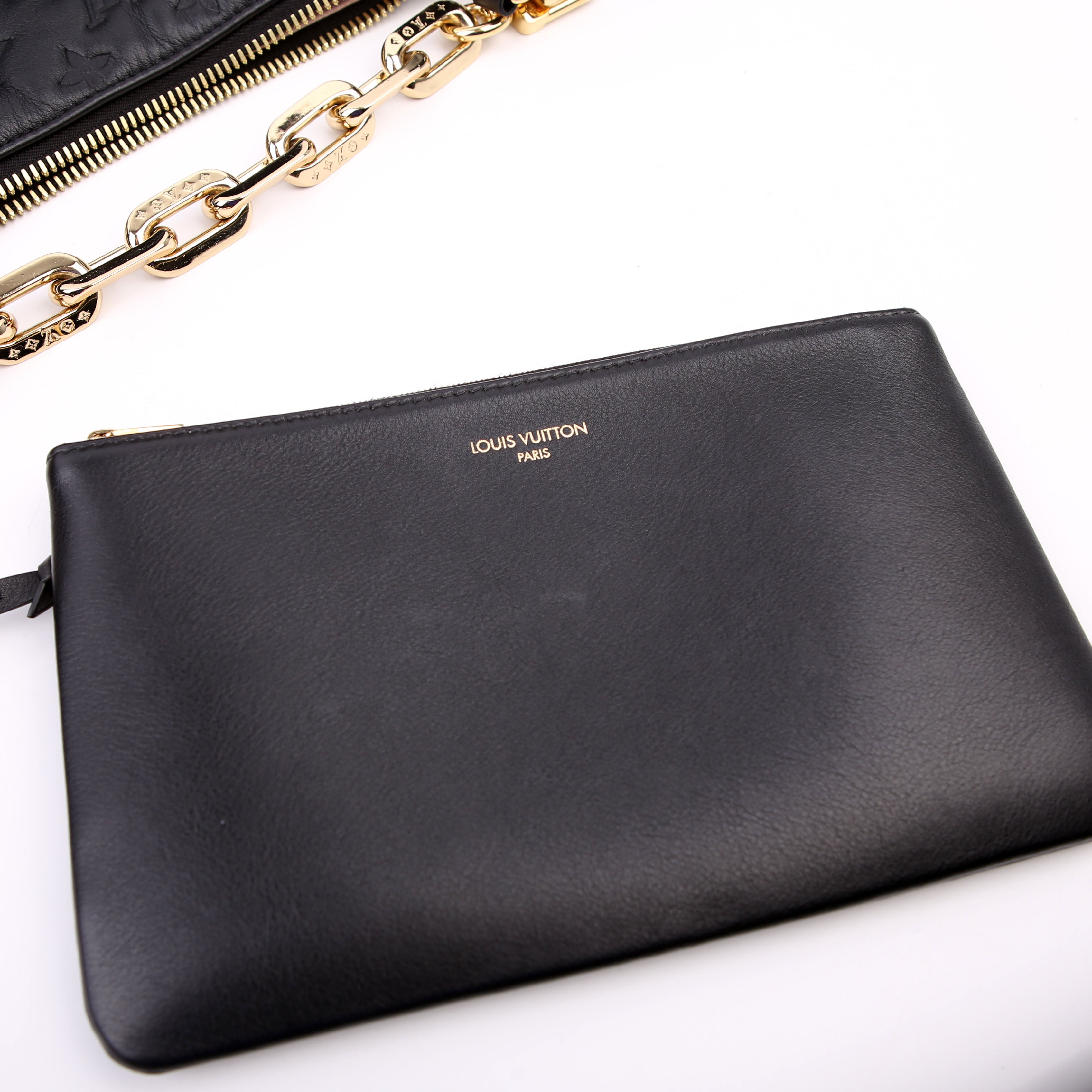 Coussin Hobo MM Lambskin Black