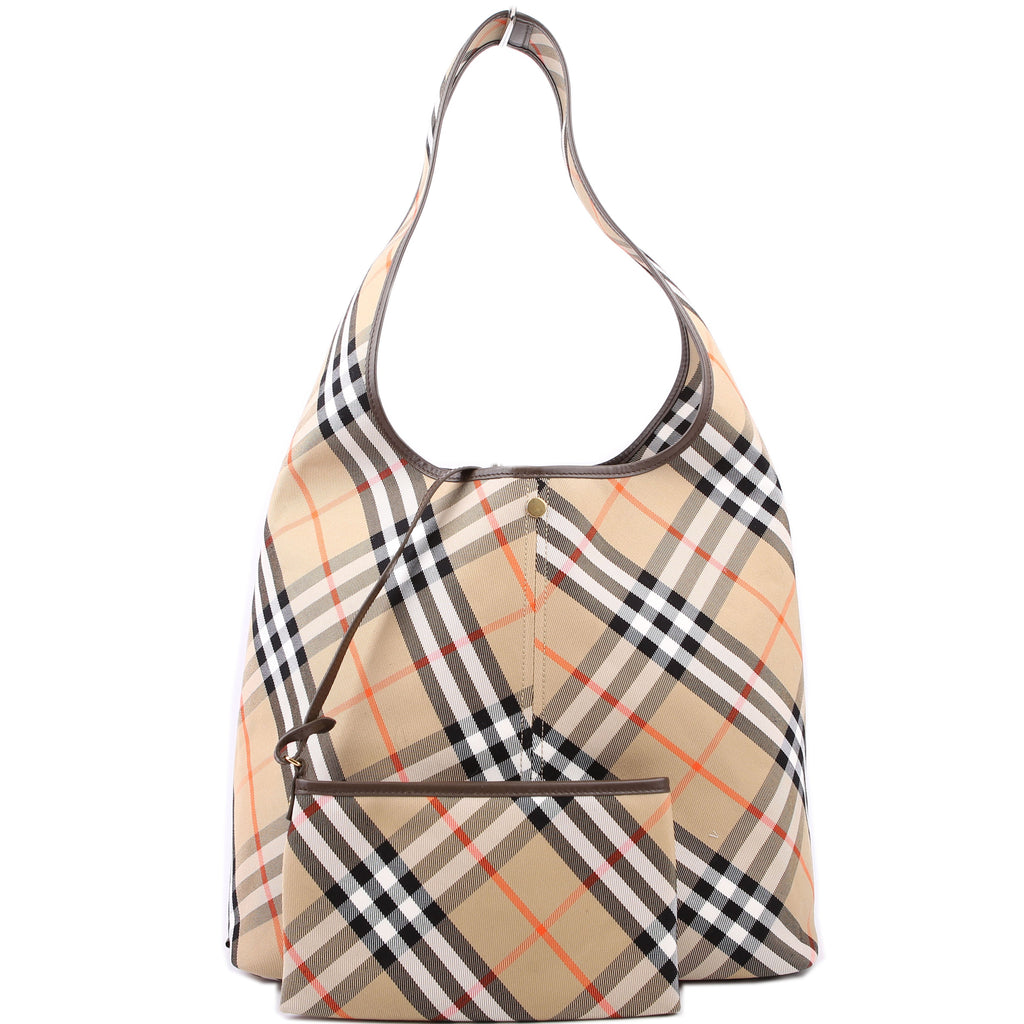 Vintage Check Hobo Large