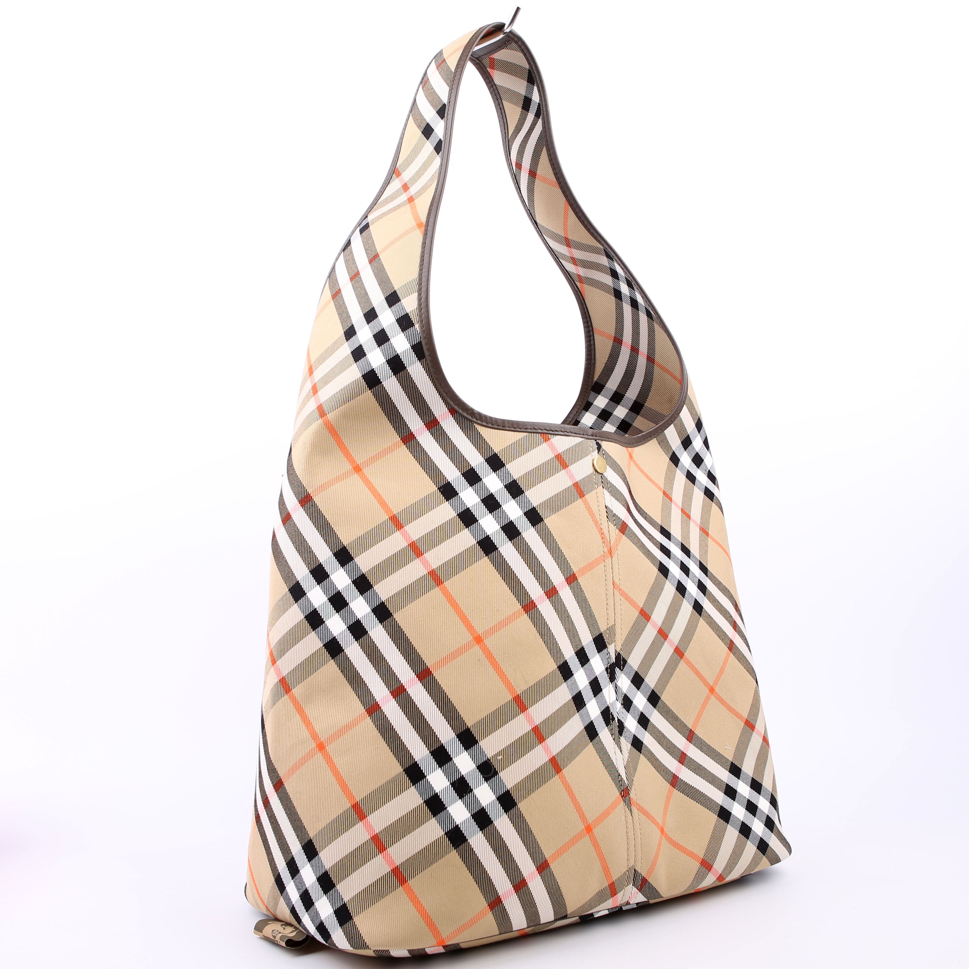 Vintage Check Hobo Large