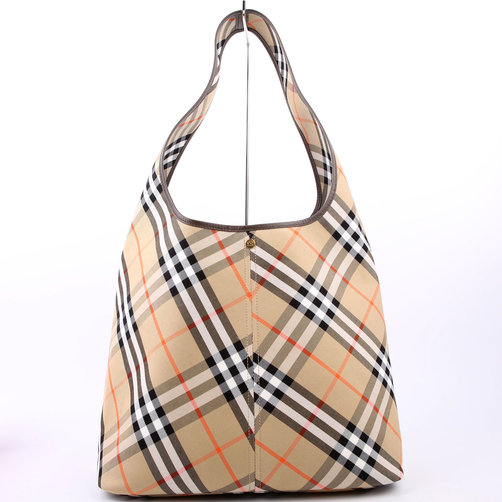 Vintage Check Hobo Large
