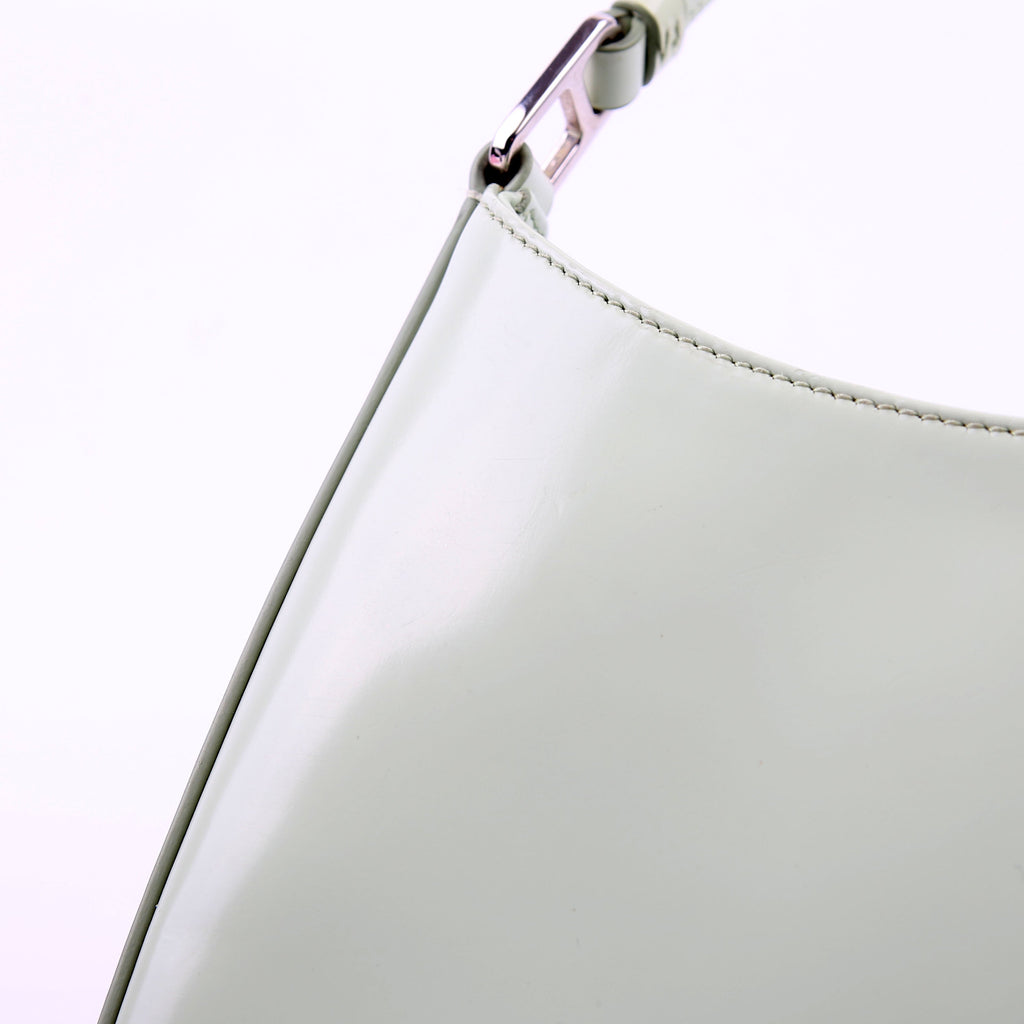 1BC156 Cleo Patent Leather Green