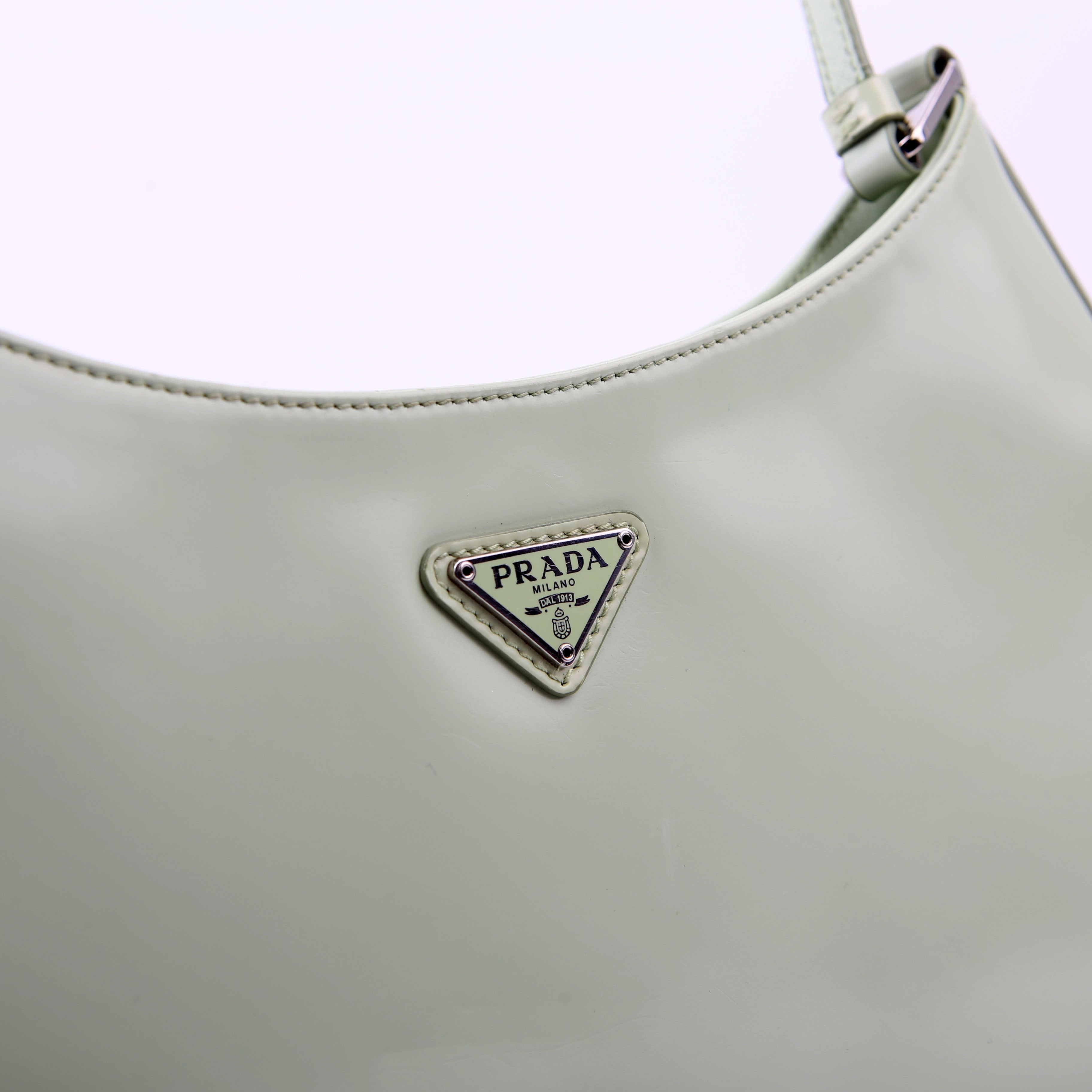 1BC156 Cleo Patent Leather Green