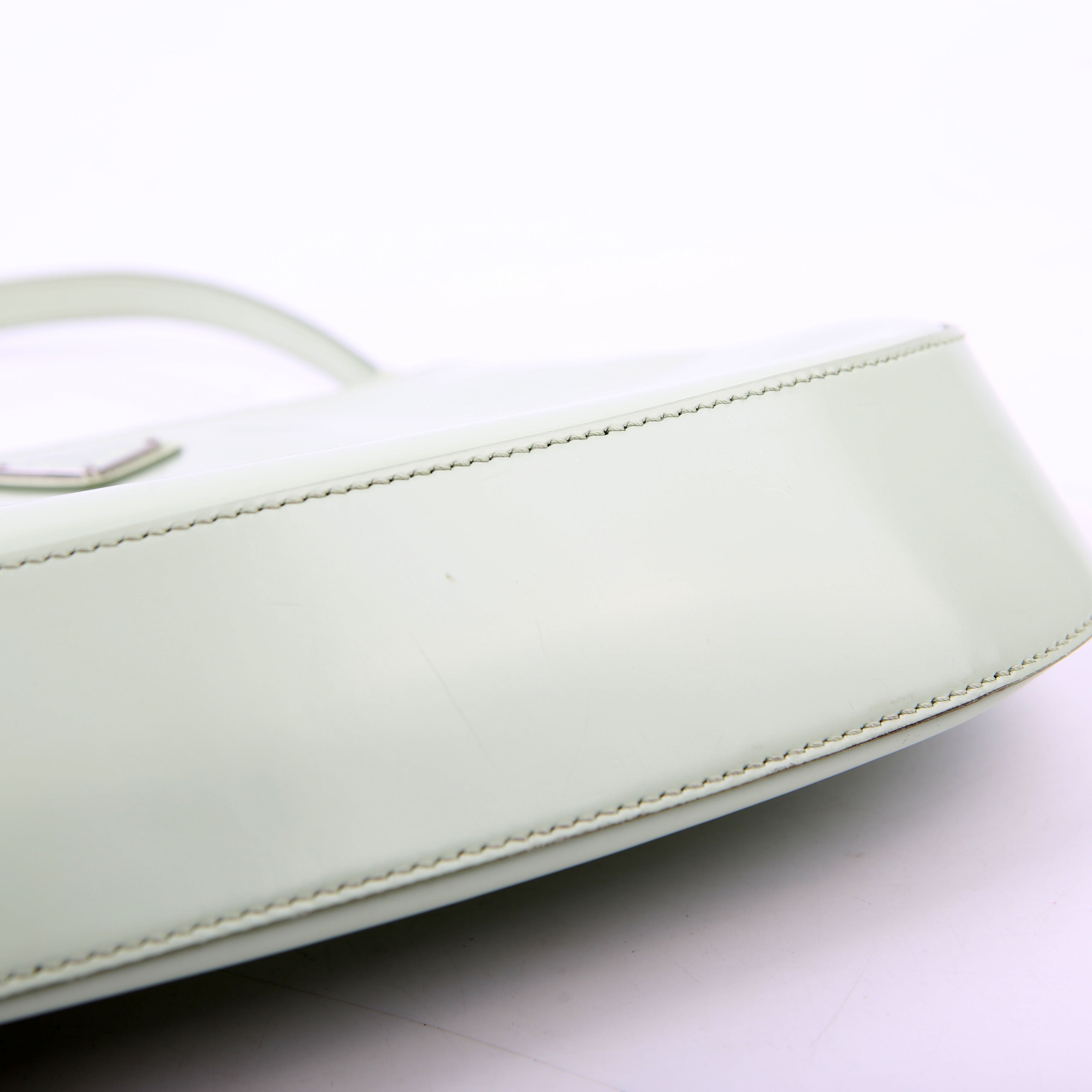 1BC156 Cleo Patent Leather Green