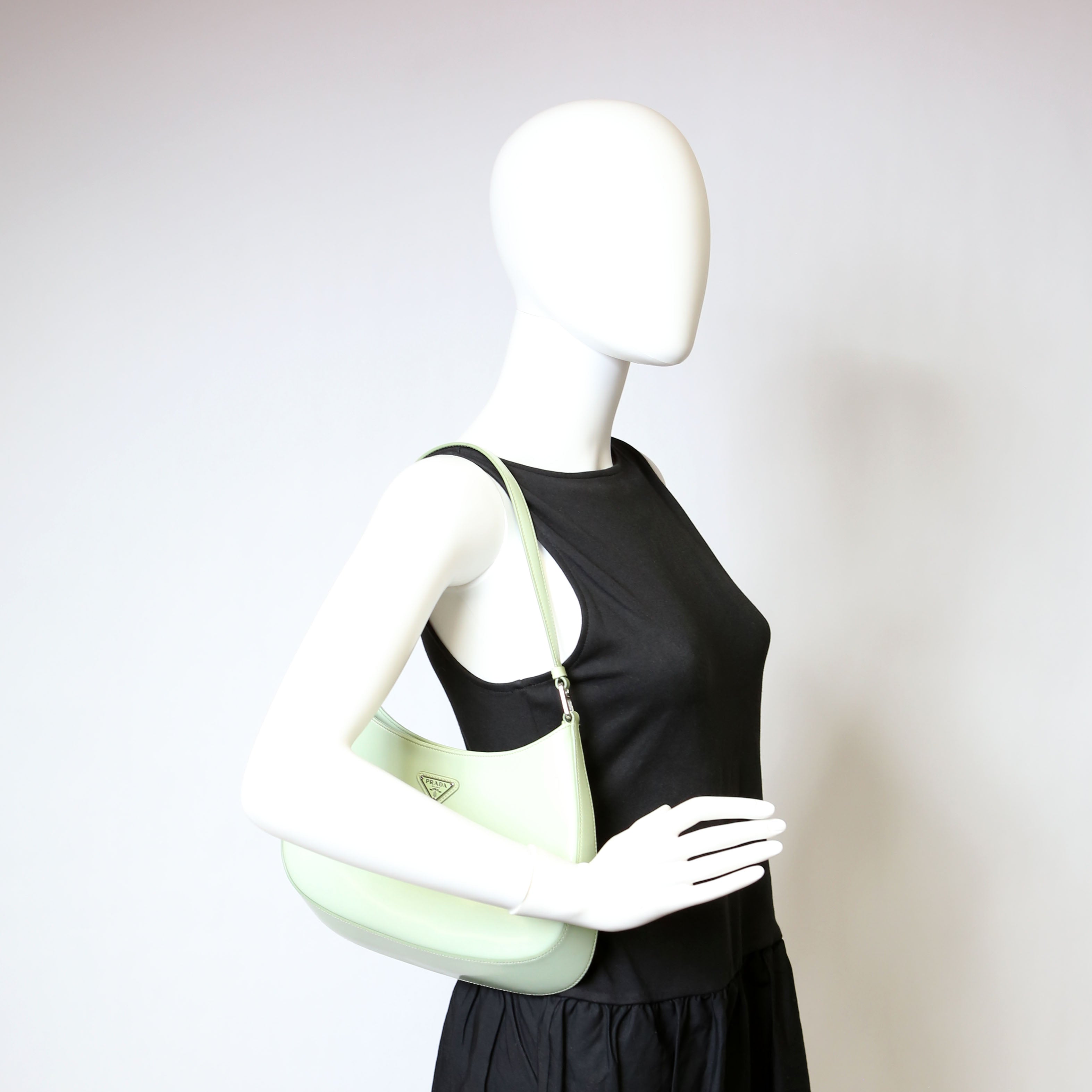 1BC156 Cleo Patent Leather Green