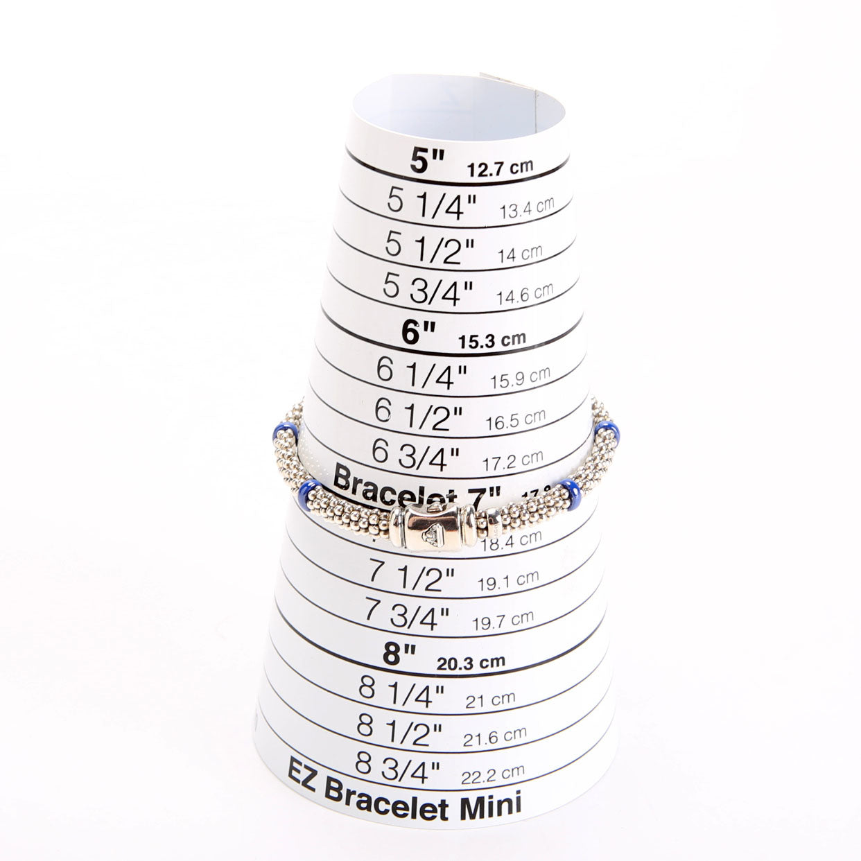 Ultramarine Seven Station Caviar/Beaded/925 9MM