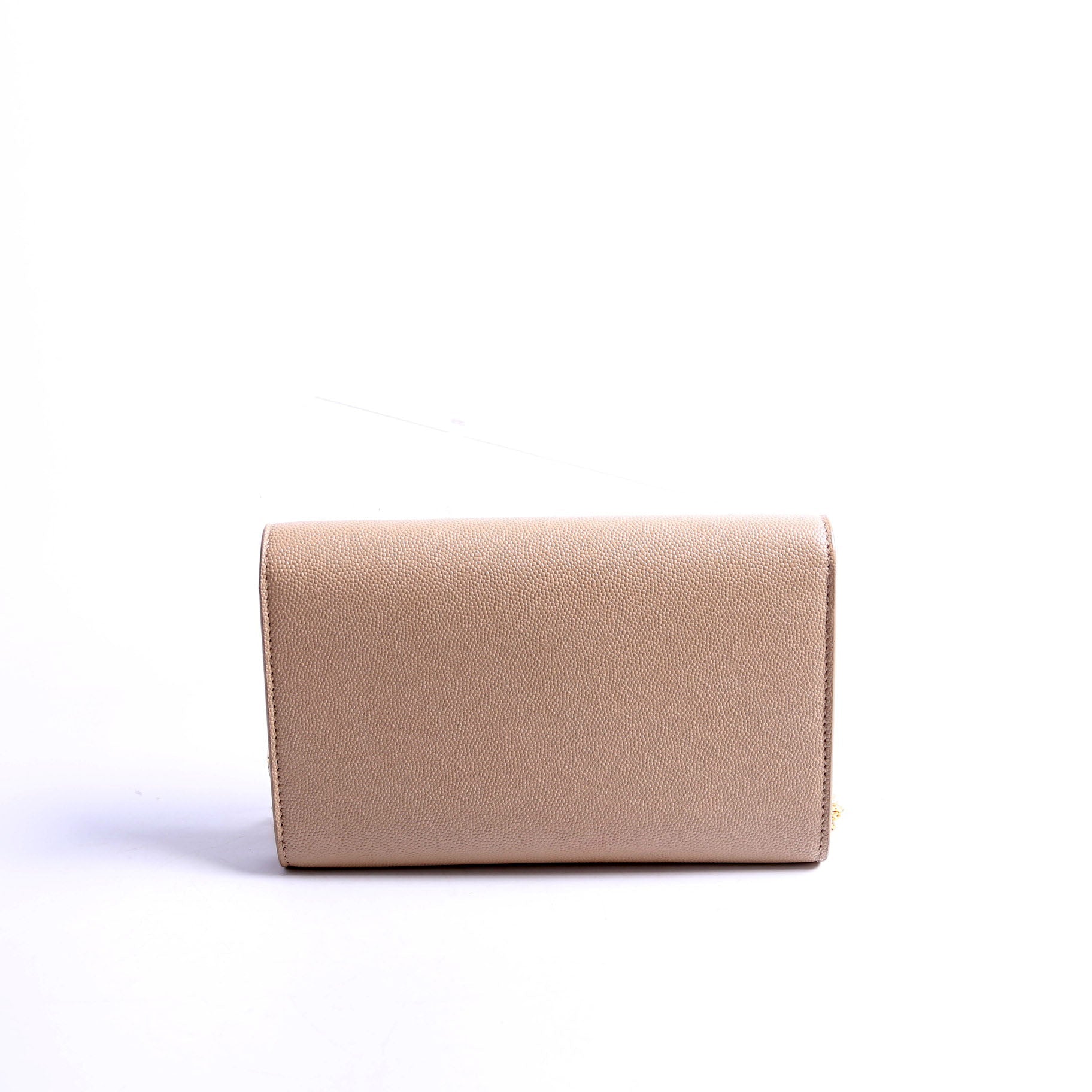 Uptown Chain Wallet Grain De Poudre 607788 Beige
