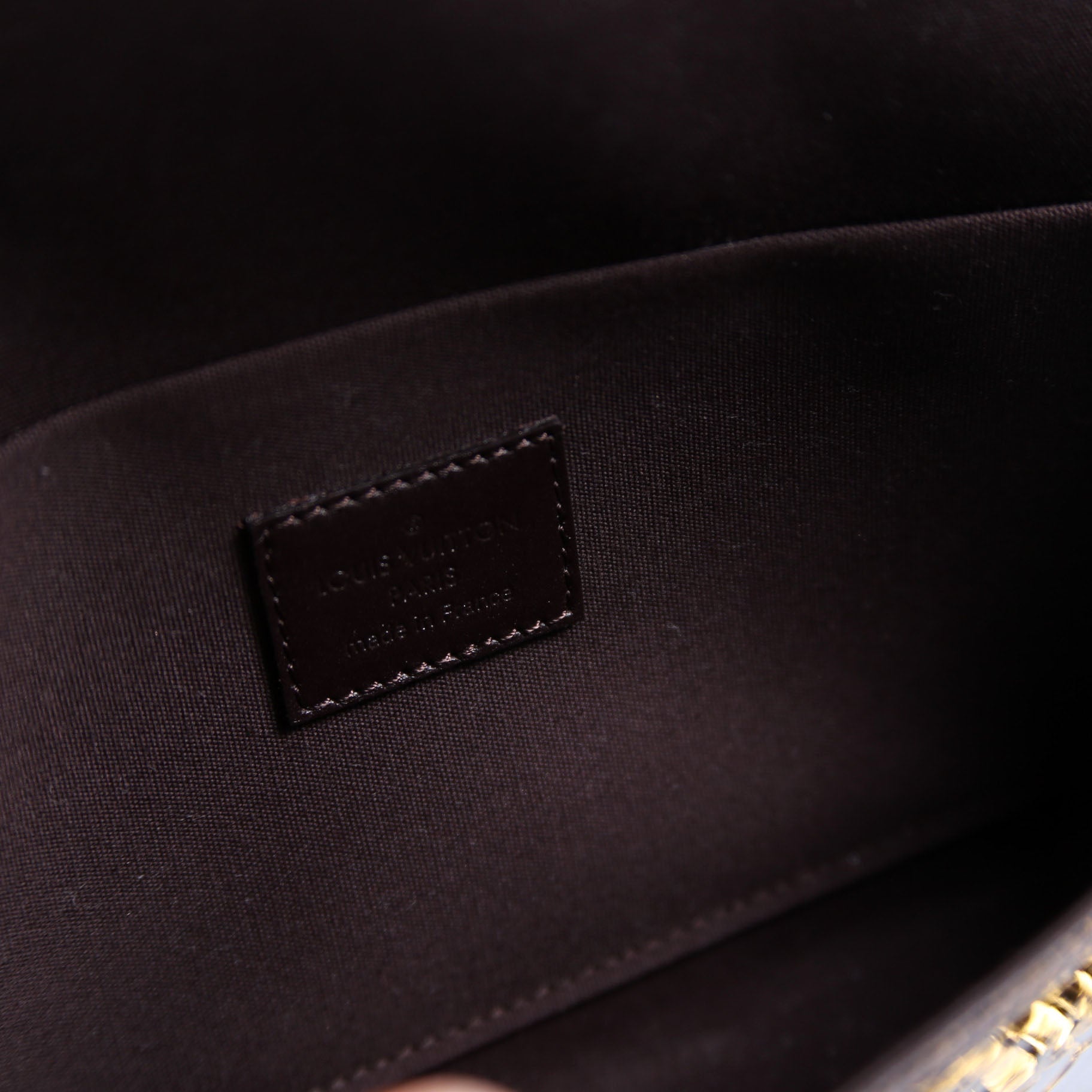 Pochette Felicie Vernis Burgundy