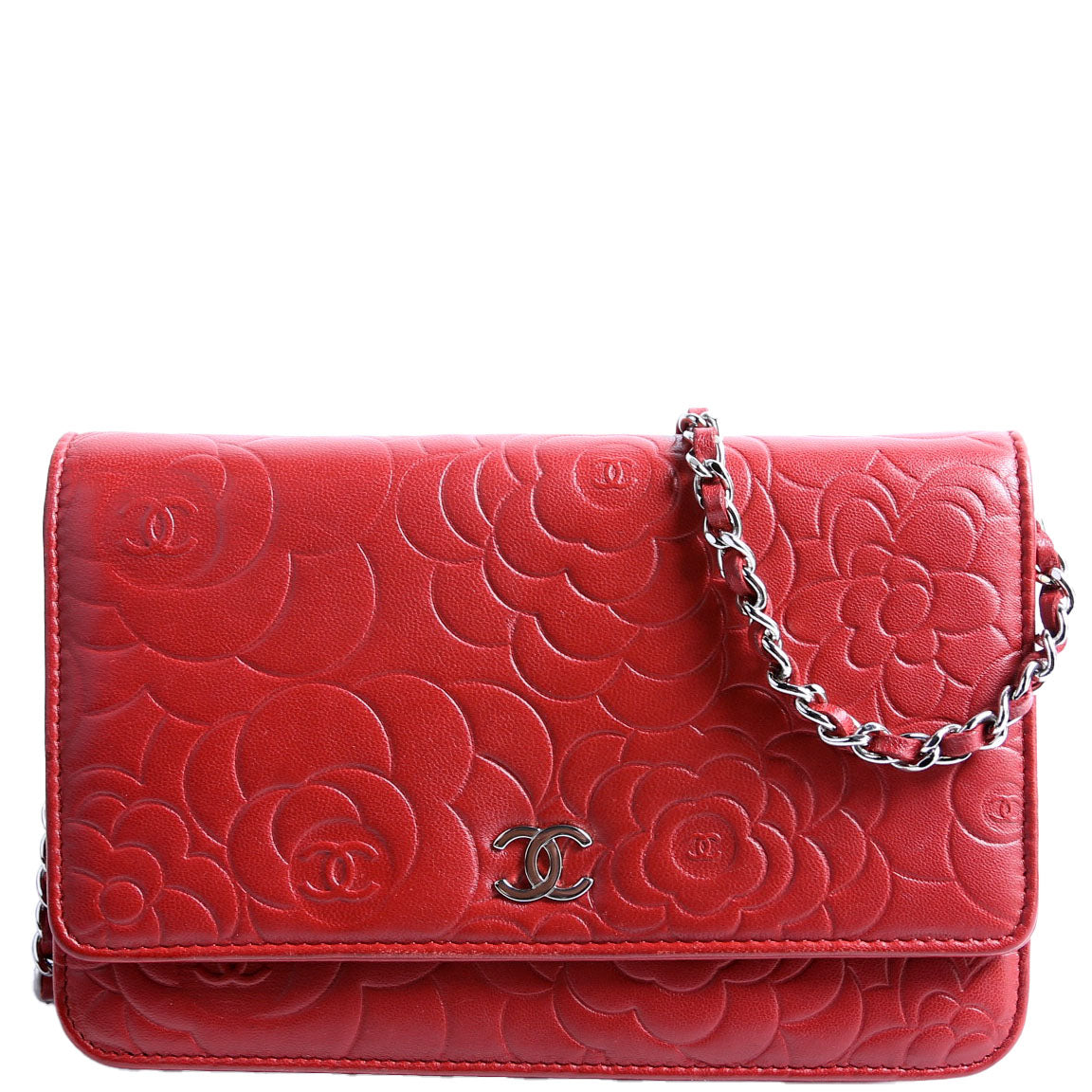 Camellia Embossed WOC 16M Red