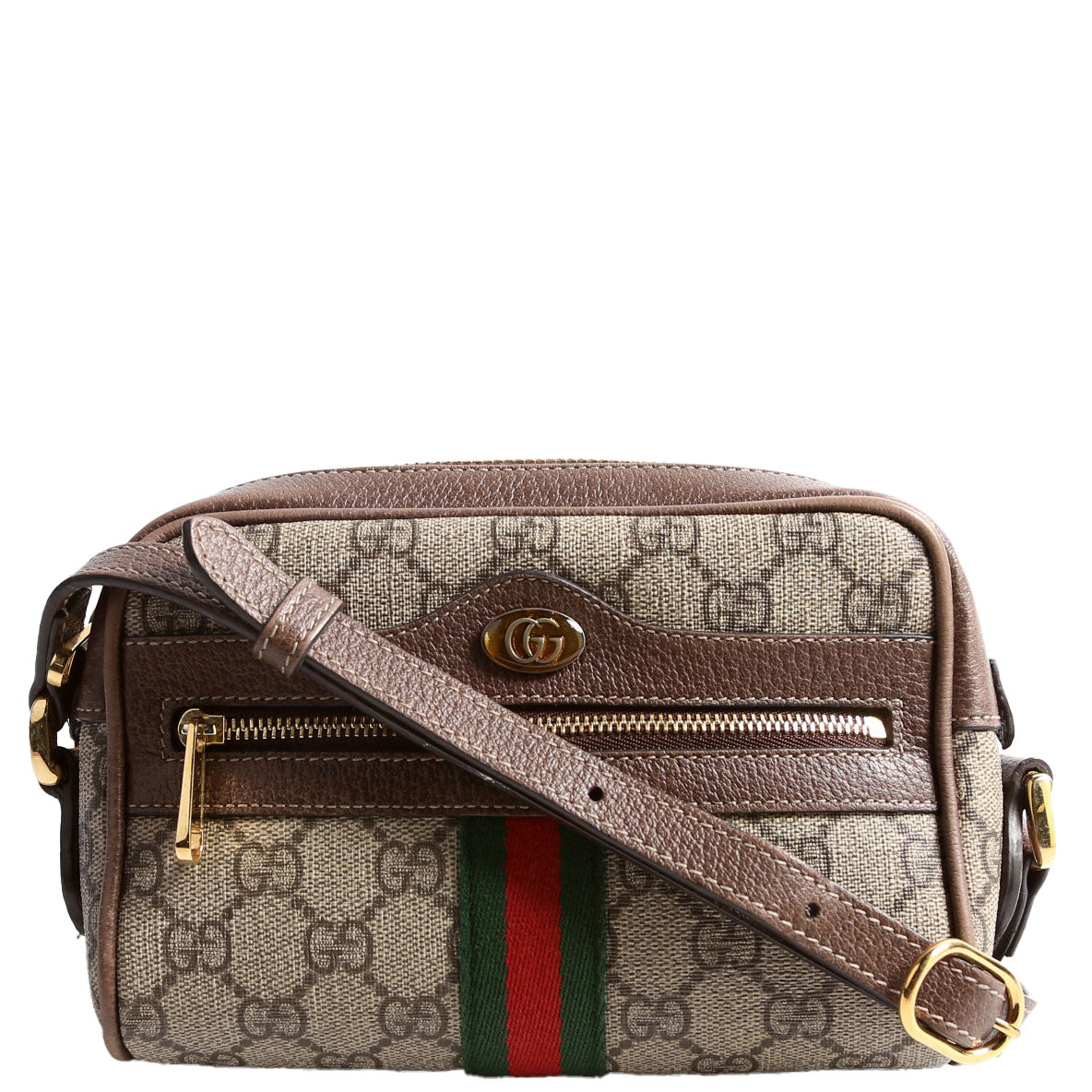 517350 GG Supreme Mini Ophidia Brown