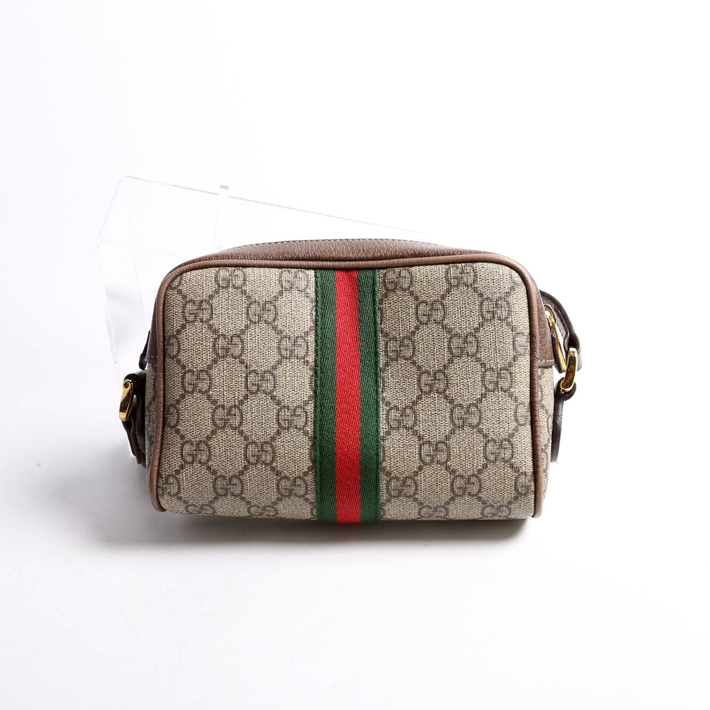 517350 GG Supreme Mini Ophidia Brown