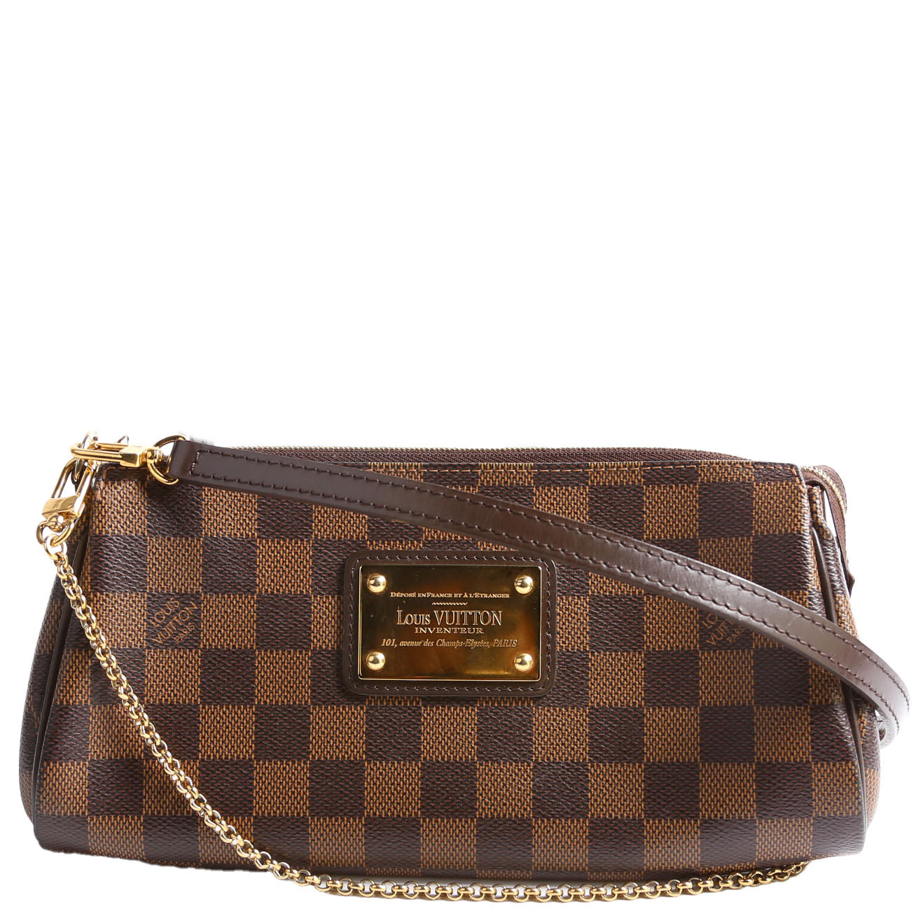 Eva Clutch Damier Ebene