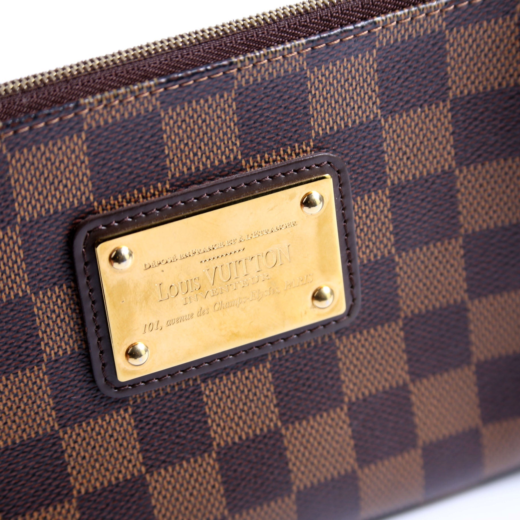Eva Clutch Damier Ebene