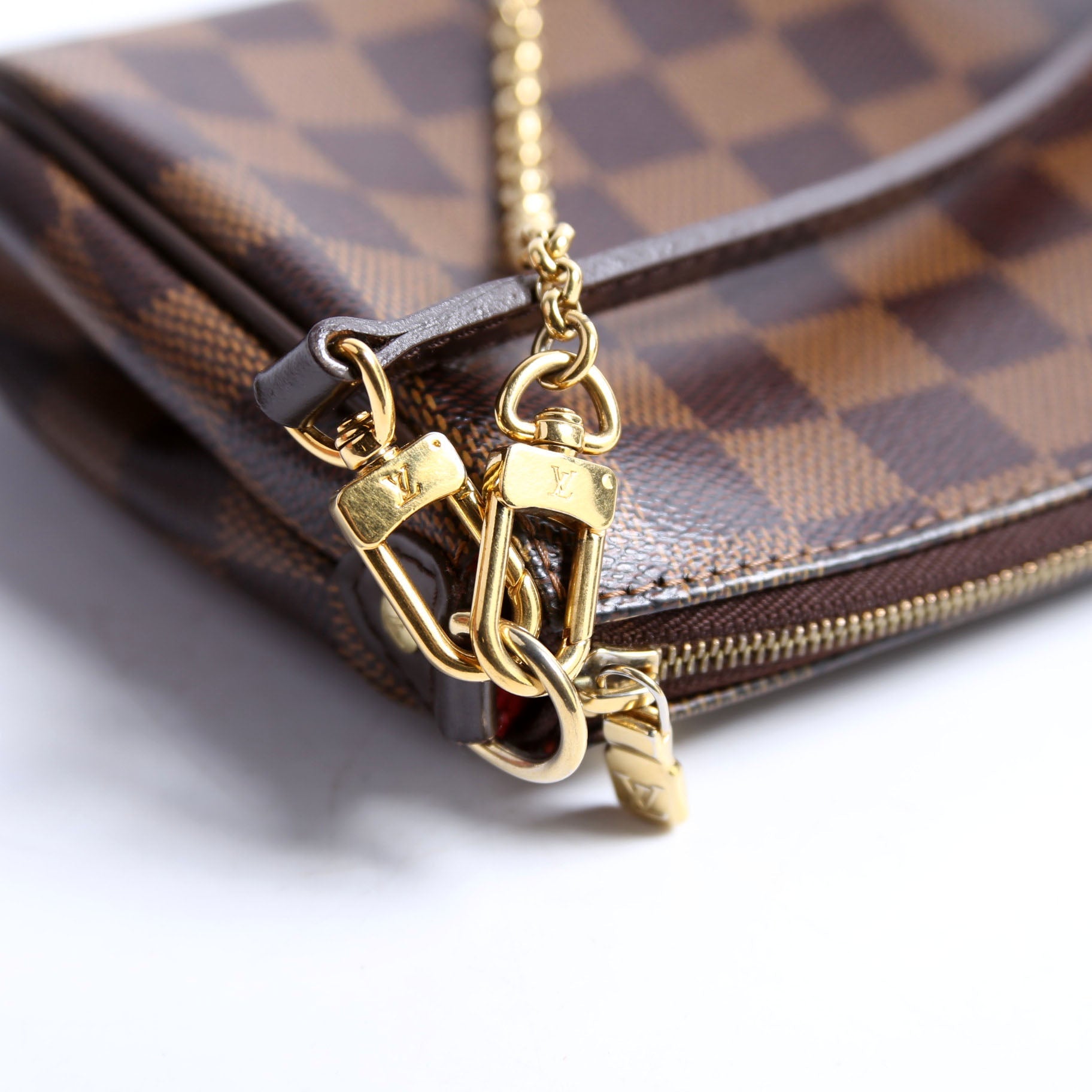 Eva Clutch Damier Ebene