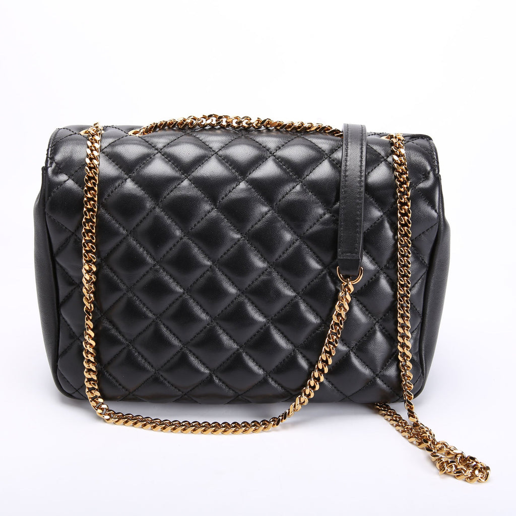 La Medusa Quilted Lambskin Large Shoulder Bag