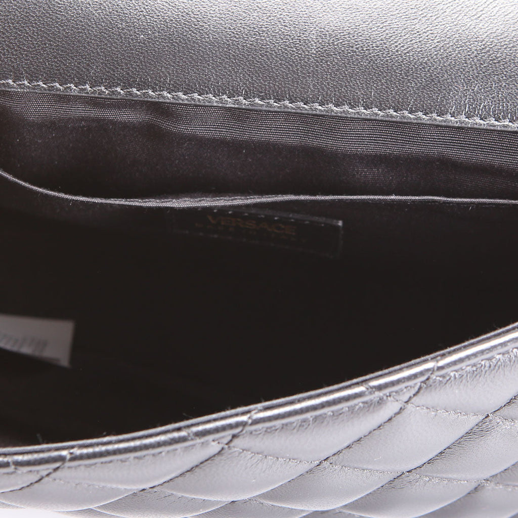 La Medusa Quilted Lambskin Large Shoulder Bag