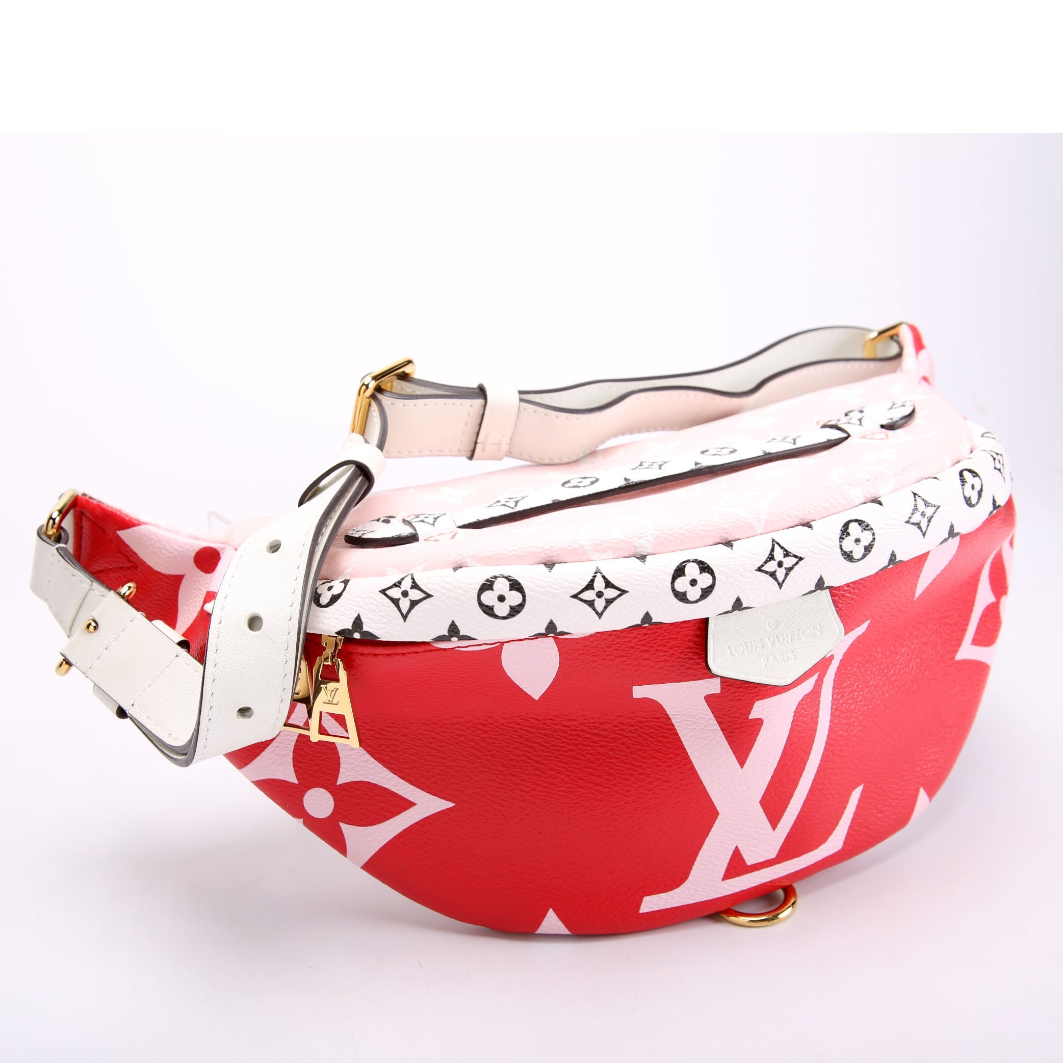 Bumbag Giant Monogram Red/Pink