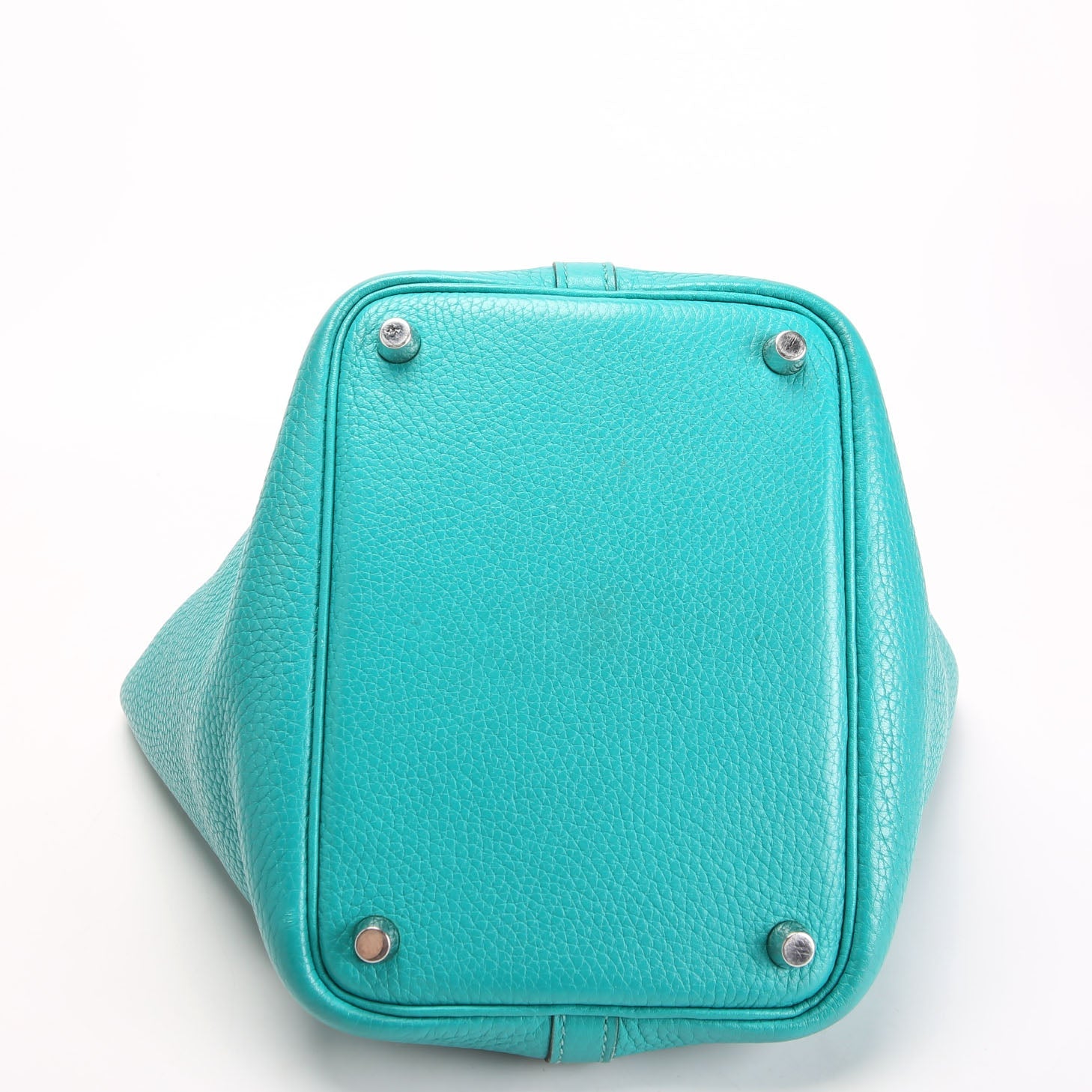 Hermes Picotin 18 Clemence Teal