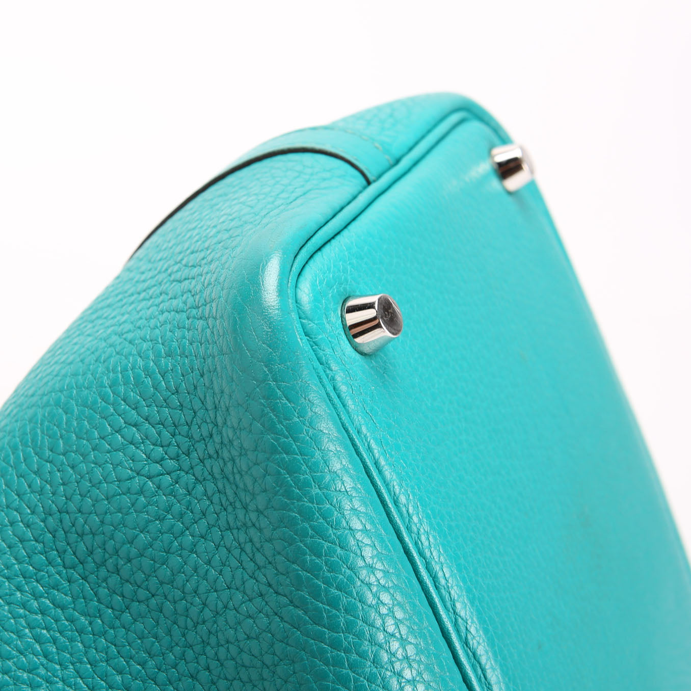 Hermes Picotin 18 Clemence Teal