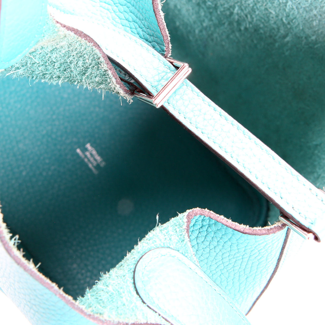 Hermes Picotin 18 Clemence Teal