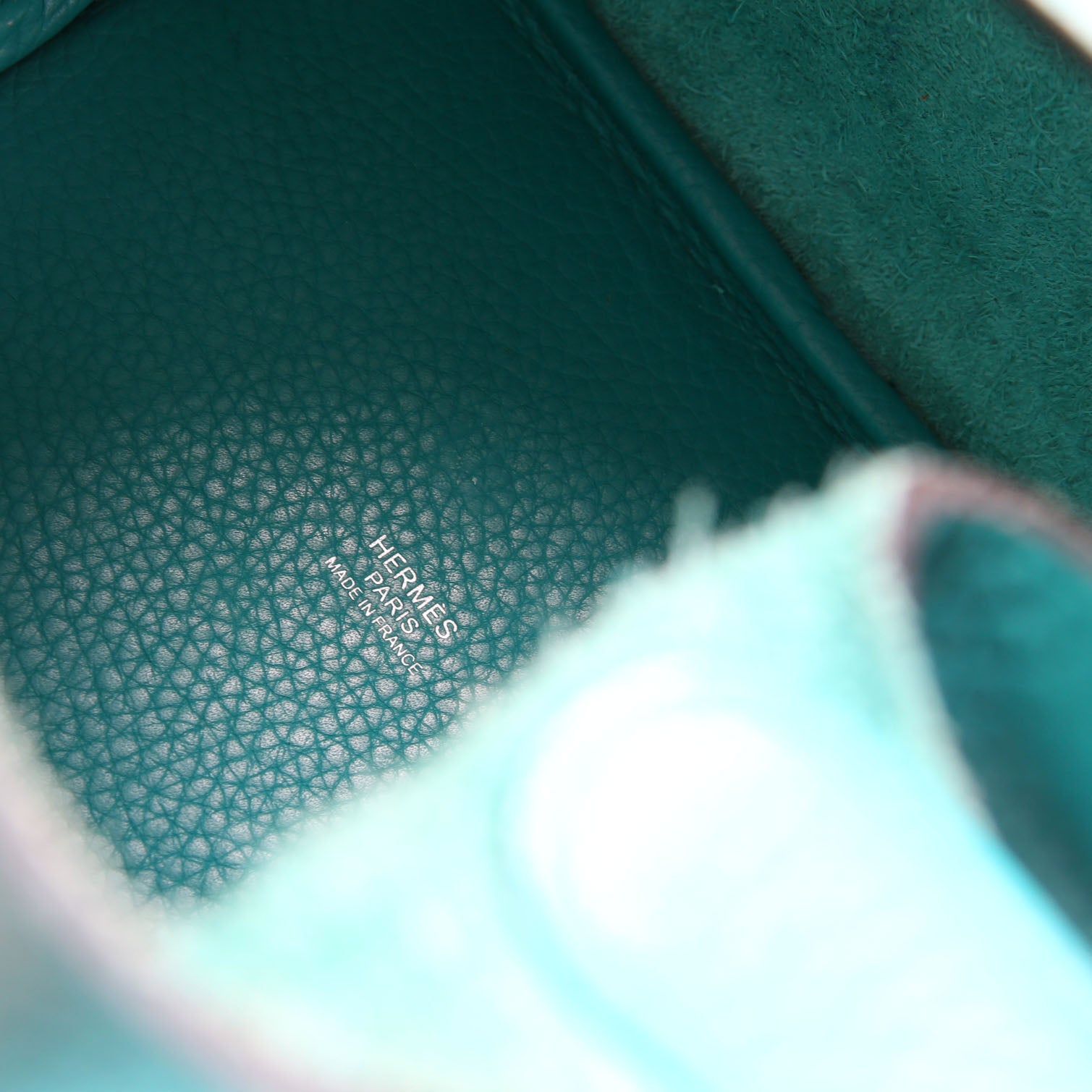 Hermes Picotin 18 Clemence Teal