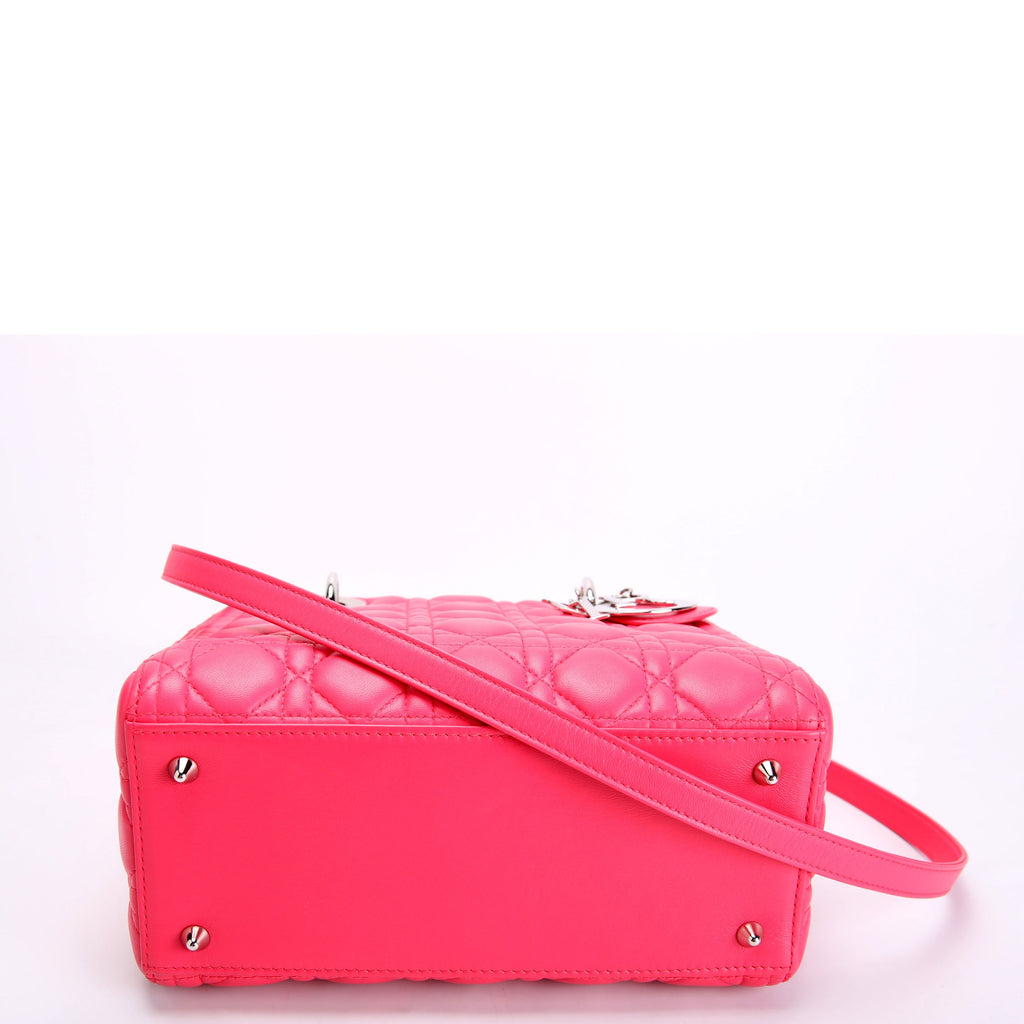 Dior Lady Dior Medium Lambskin Pink