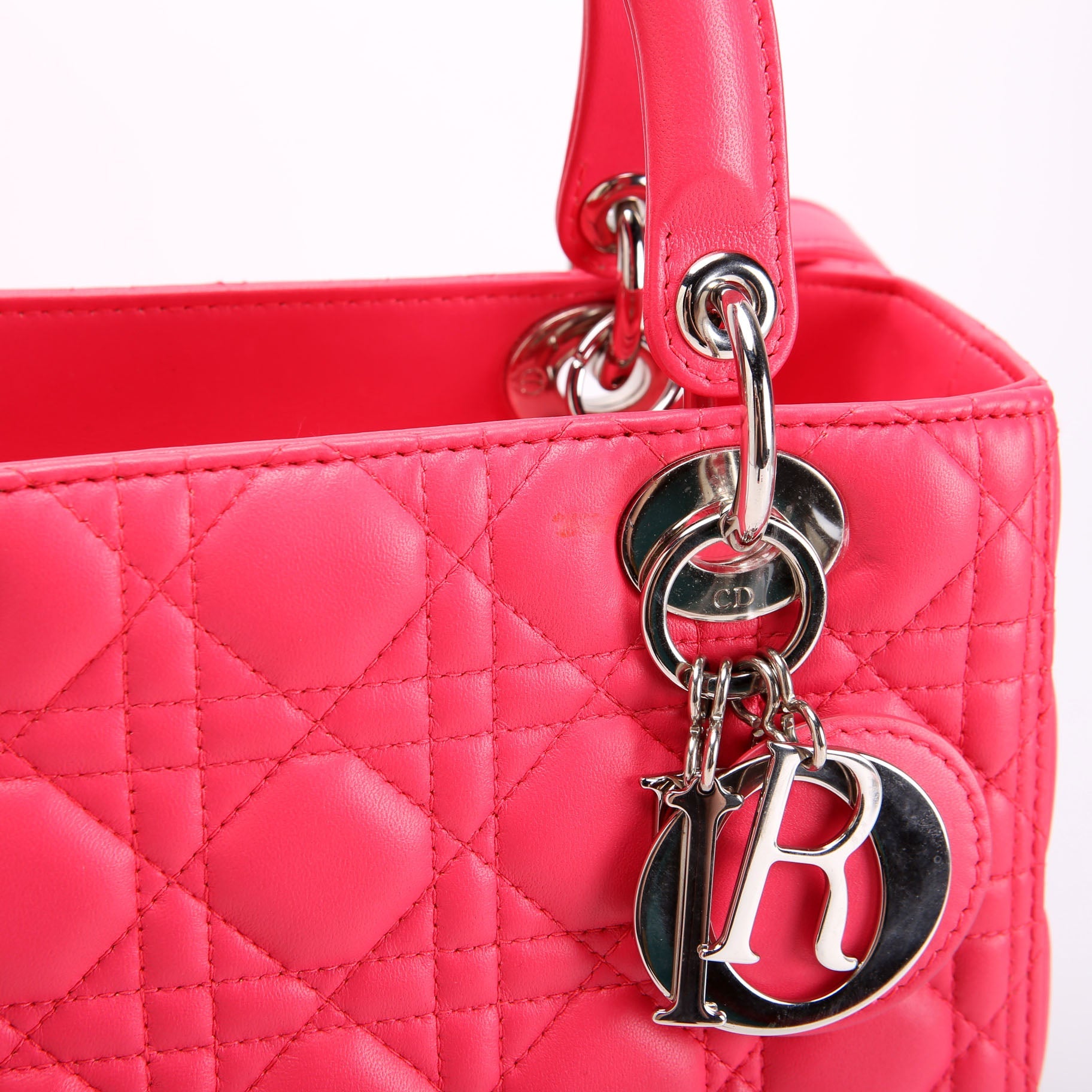 Dior Lady Dior Medium Lambskin Pink