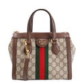 547551 GG Supreme Ophidia Small Tote Brown