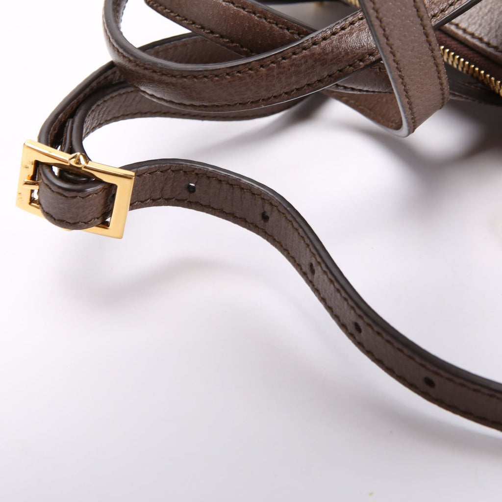 547551 GG Supreme Ophidia Small Tote Brown