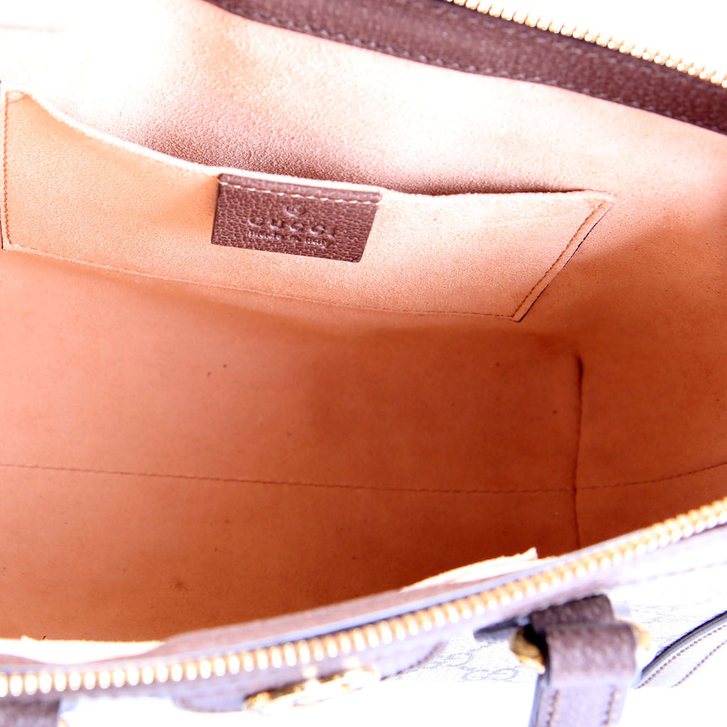 547551 GG Supreme Ophidia Small Tote Brown