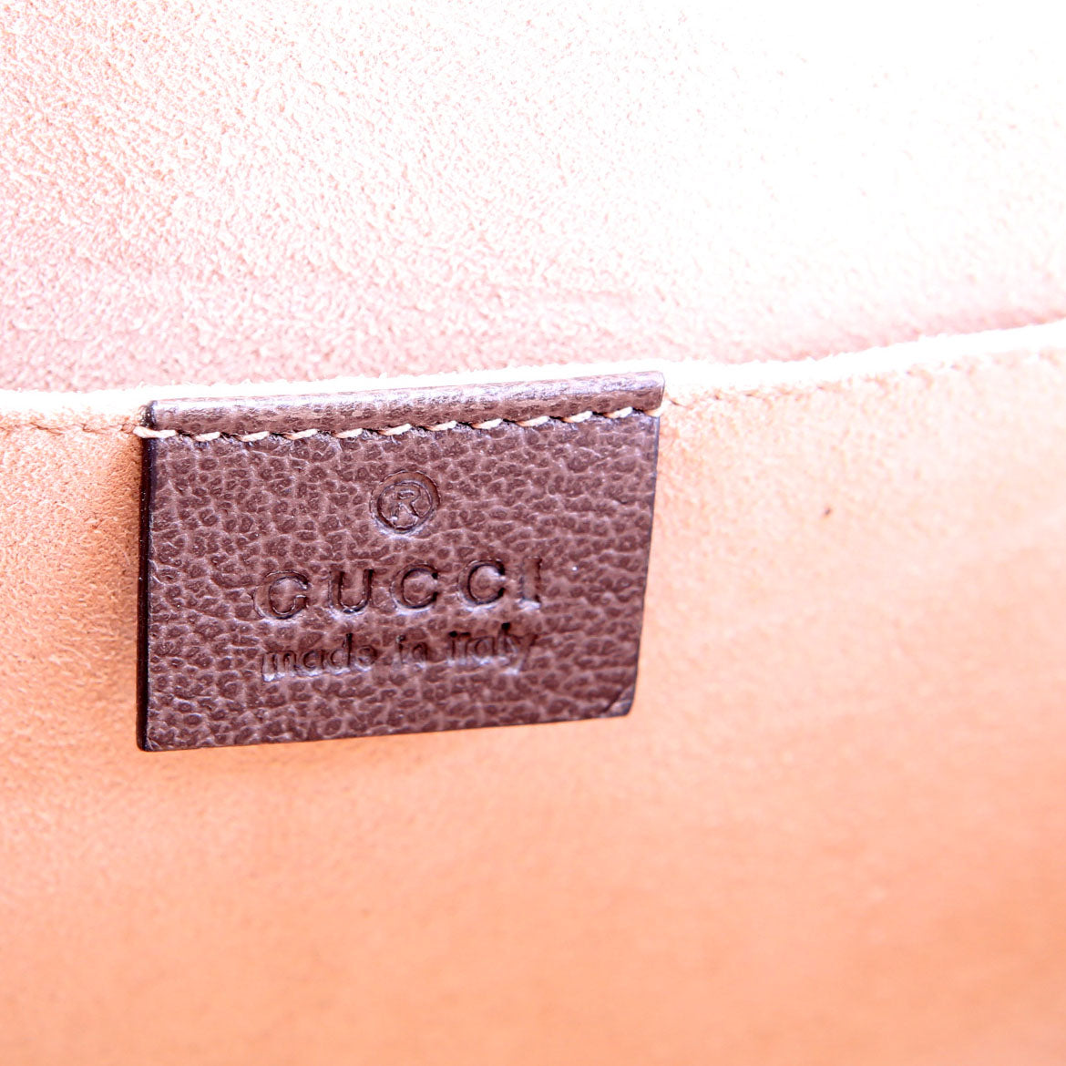 547551 GG Supreme Ophidia Small Tote Brown