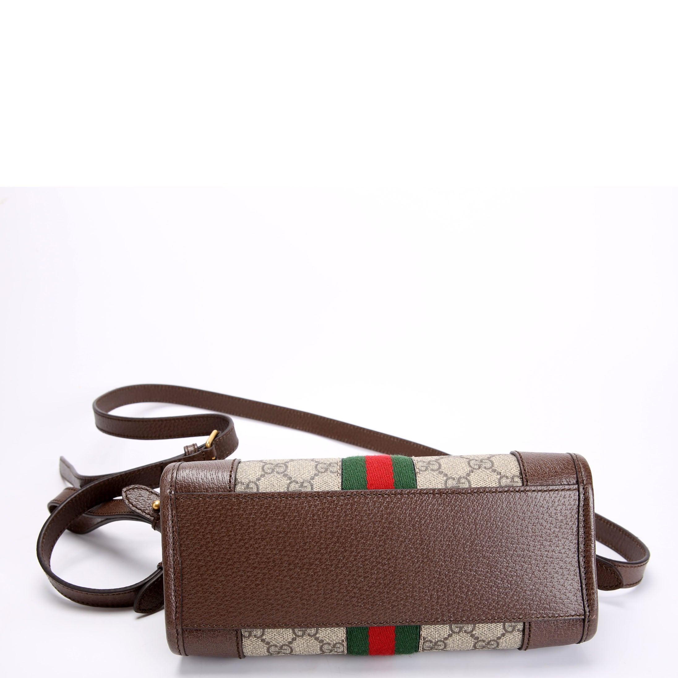 752581 GG Supreme Ophidia Messenger Brown