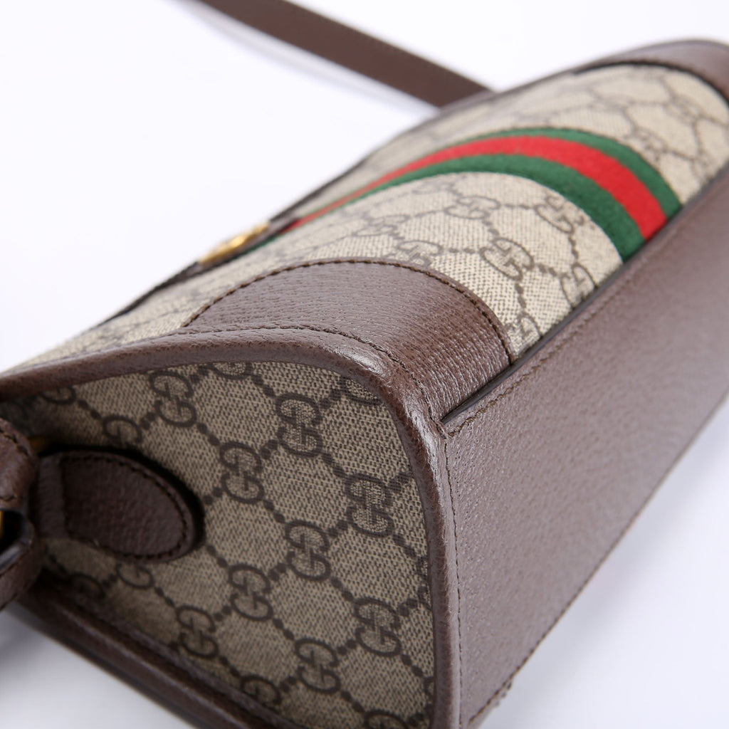 752581 GG Supreme Ophidia Messenger Brown