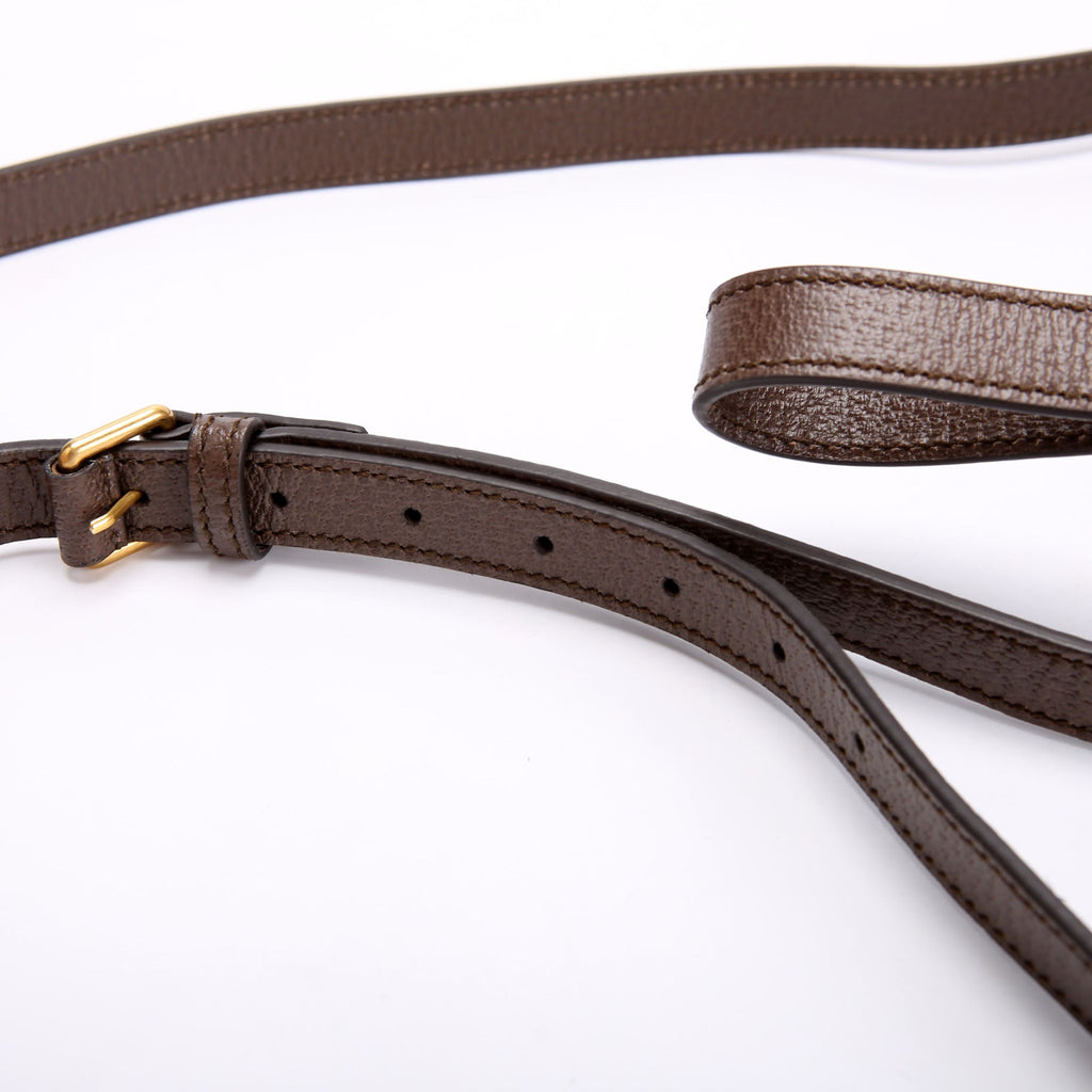 752581 GG Supreme Ophidia Messenger Brown