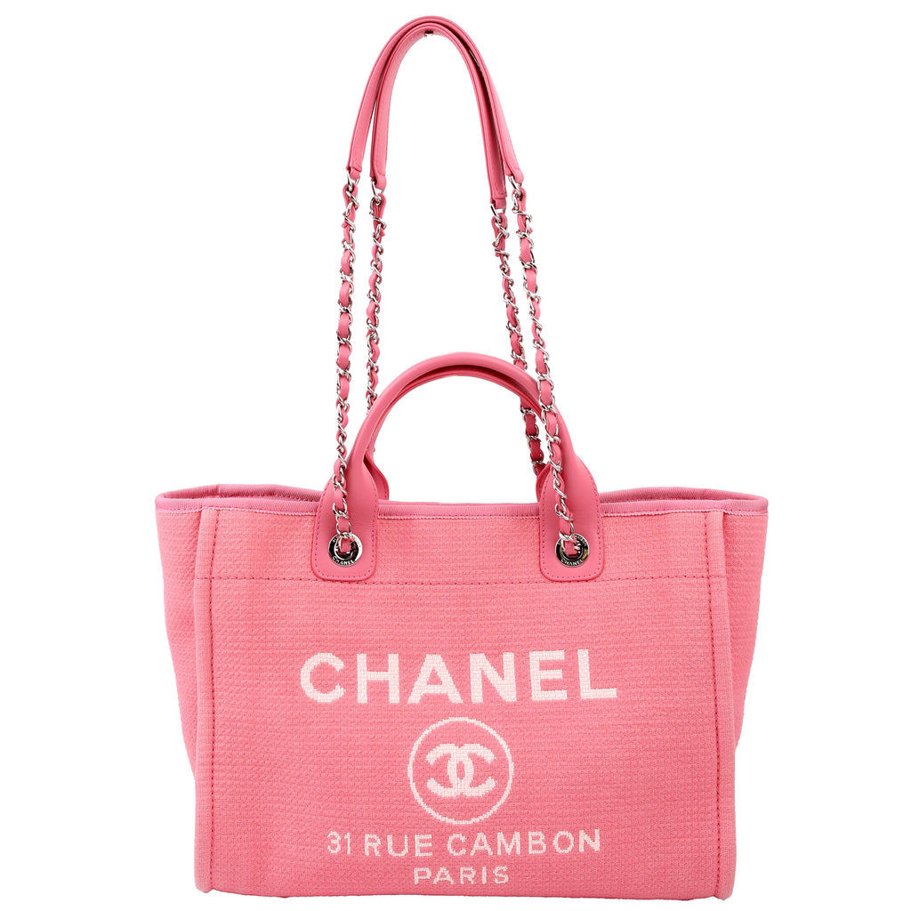 Deauville Small With Pouch Mixed Fibers Pink