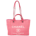 Deauville Small With Pouch Mixed Fibers Pink
