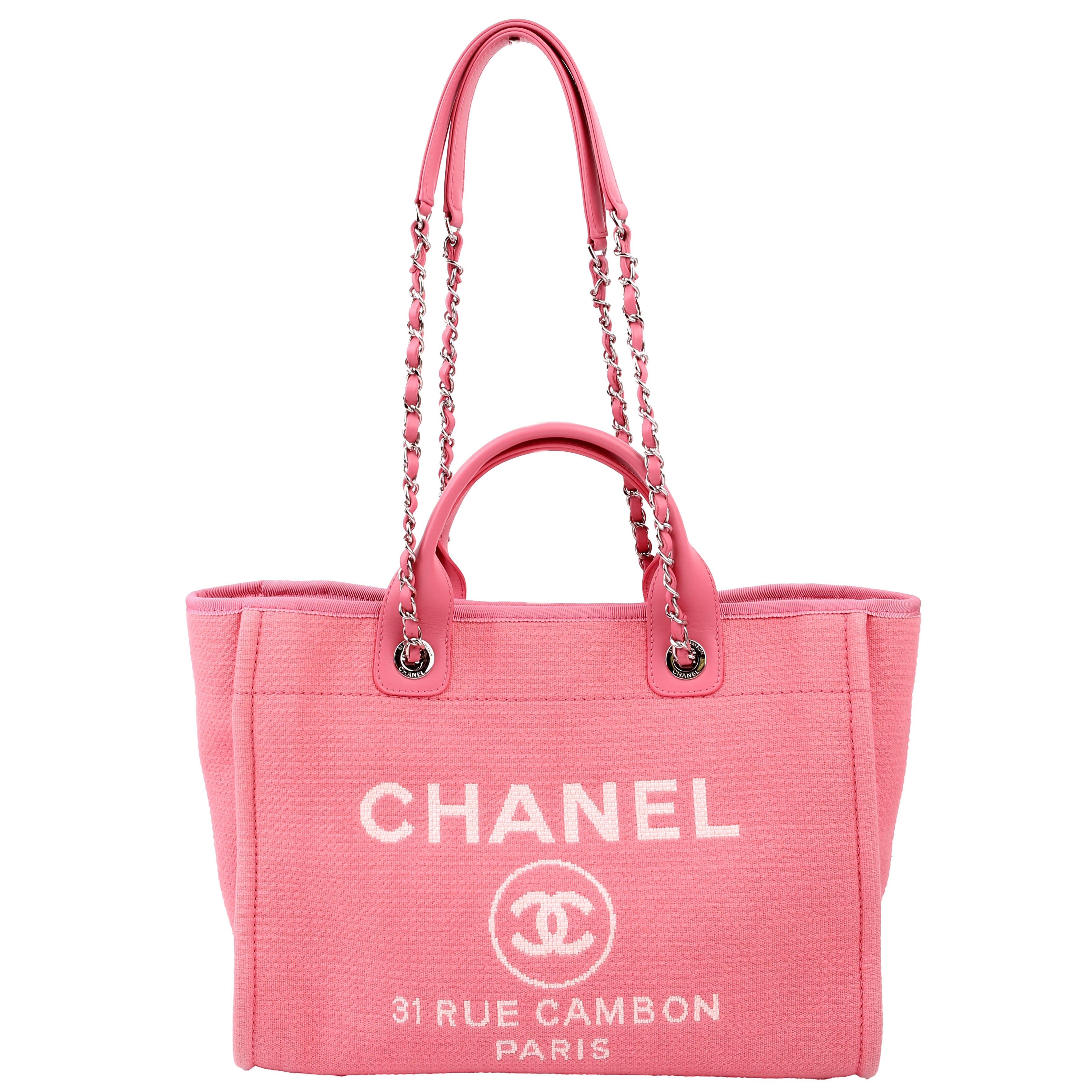 Deauville Small With Pouch Mixed Fibers Pink