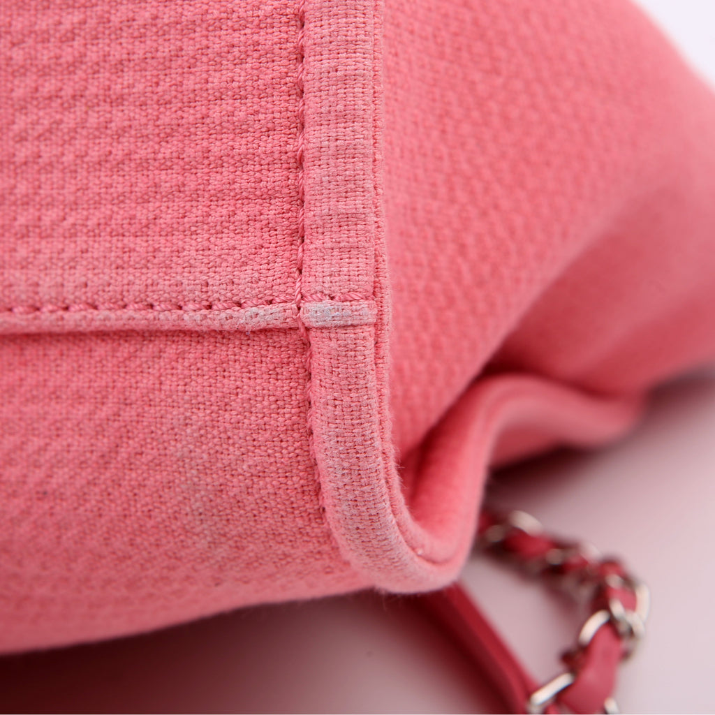 Deauville Small With Pouch Mixed Fibers Pink