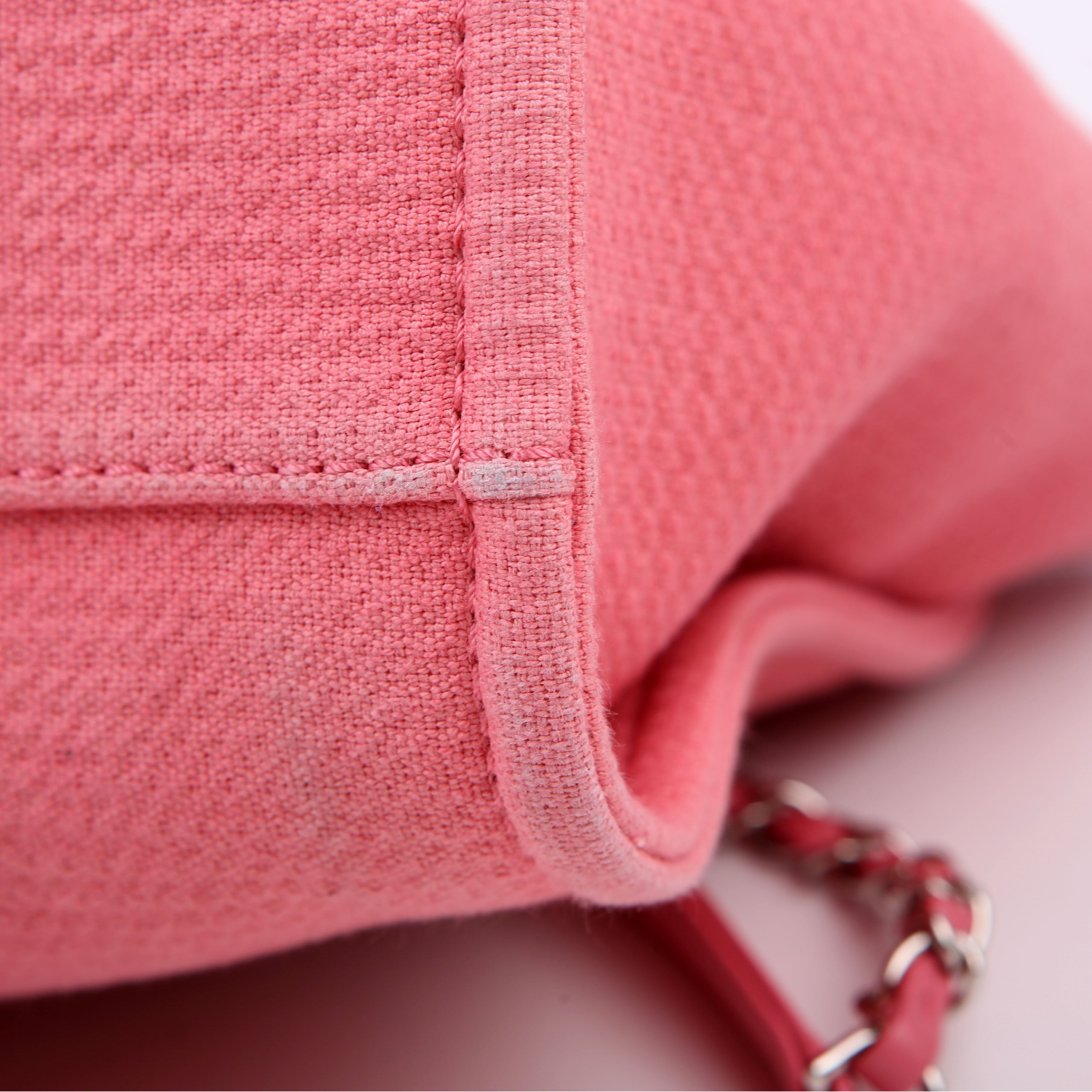 Deauville Small With Pouch Mixed Fibers Pink